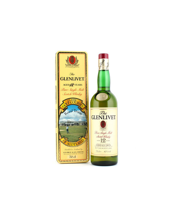 Glenlivet 12 Classic Golf Courses 1990 S Royal Troon
