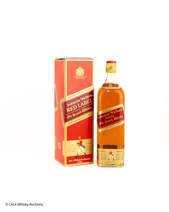 Johnnie Walker Red Label Itre 1980 S