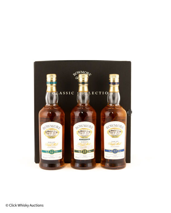 Bowmore Classic Collection Pack 20cl X 3