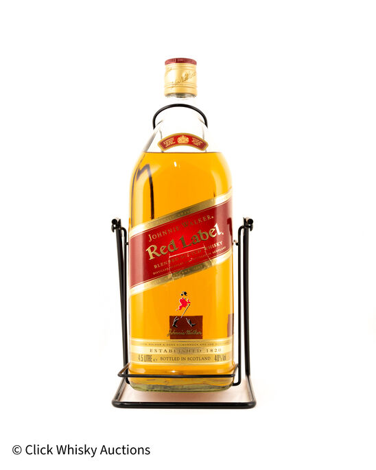 Johnnie Walker Red Label 4 5 With Cradle Local Collection Only