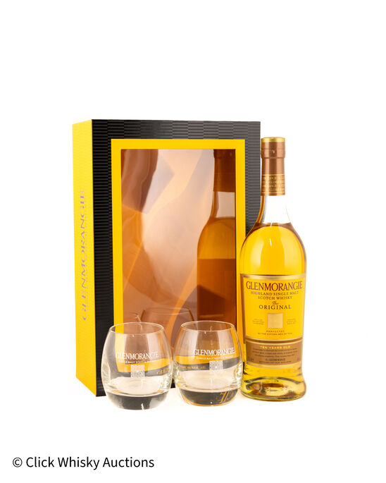 Glenmorangie 10 Original Pre 2022 Gift Pack With Glasses