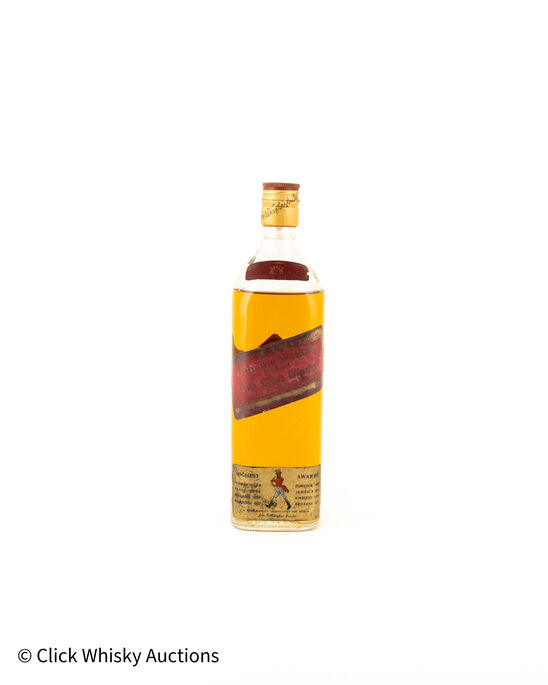 Johnnie Walker Red Label 1980 S Import