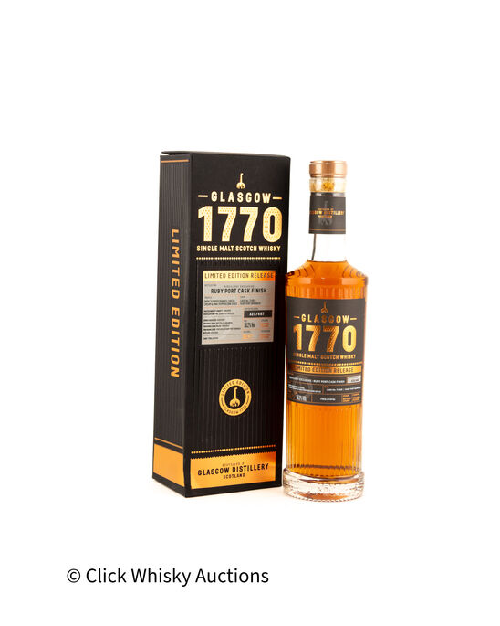 Glasgow 1770 2017 Ruby Port Cask Finish 17 808