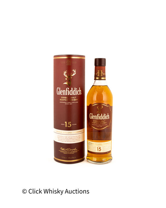 Glenfiddich 15 Unique Solera Reserve Pre 2019