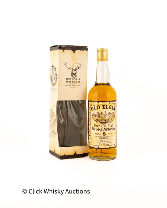 Old Elgin 8 Gordon Macphail Personalised Label