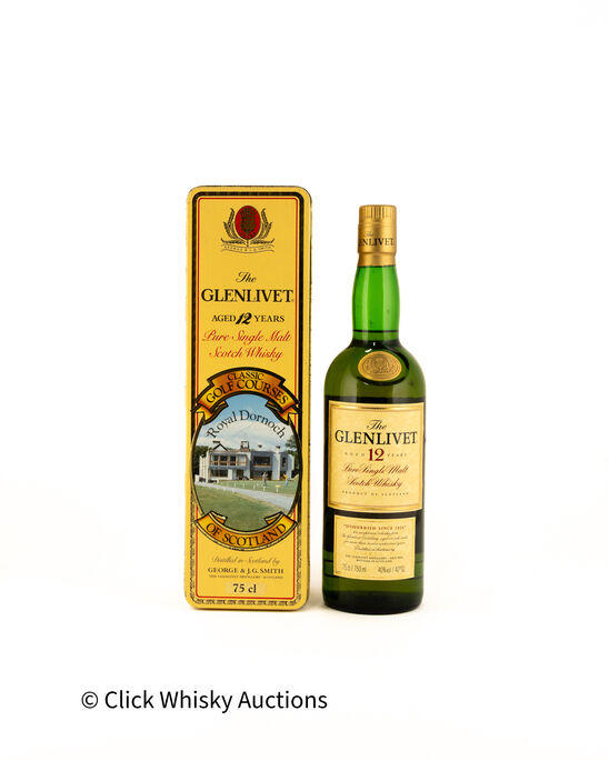 Glenlivet 12 Classic Golf Courses 1980 S Royal Dornoch