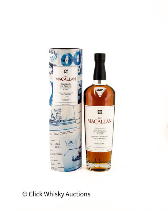 Macallan 2007 18 007 Diamonds Are Forever 55th Anniversary Release