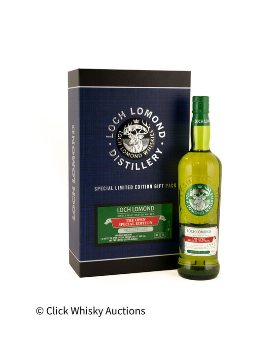 Loch Lomond Distiller S Cut Gift Set Including Branded Tumblers The Open Special Edition