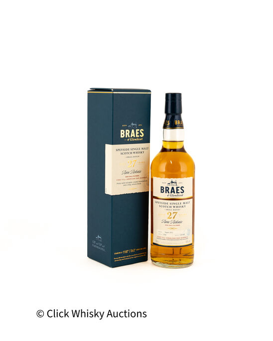 Braes Of Glenlivet 27 Rare Release Batch No Gk Oo4