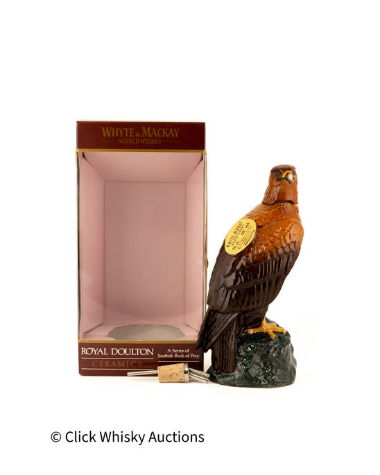 Whyte Mackay Golden Eagle Doulton Decanter A Series Of Scottish Birds Of Prey