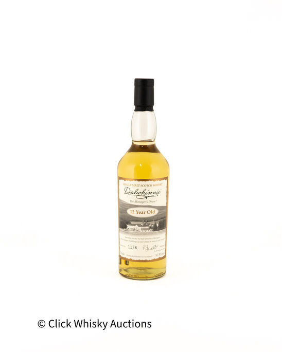 Dalwhinnie 12 Managers Dram 2009