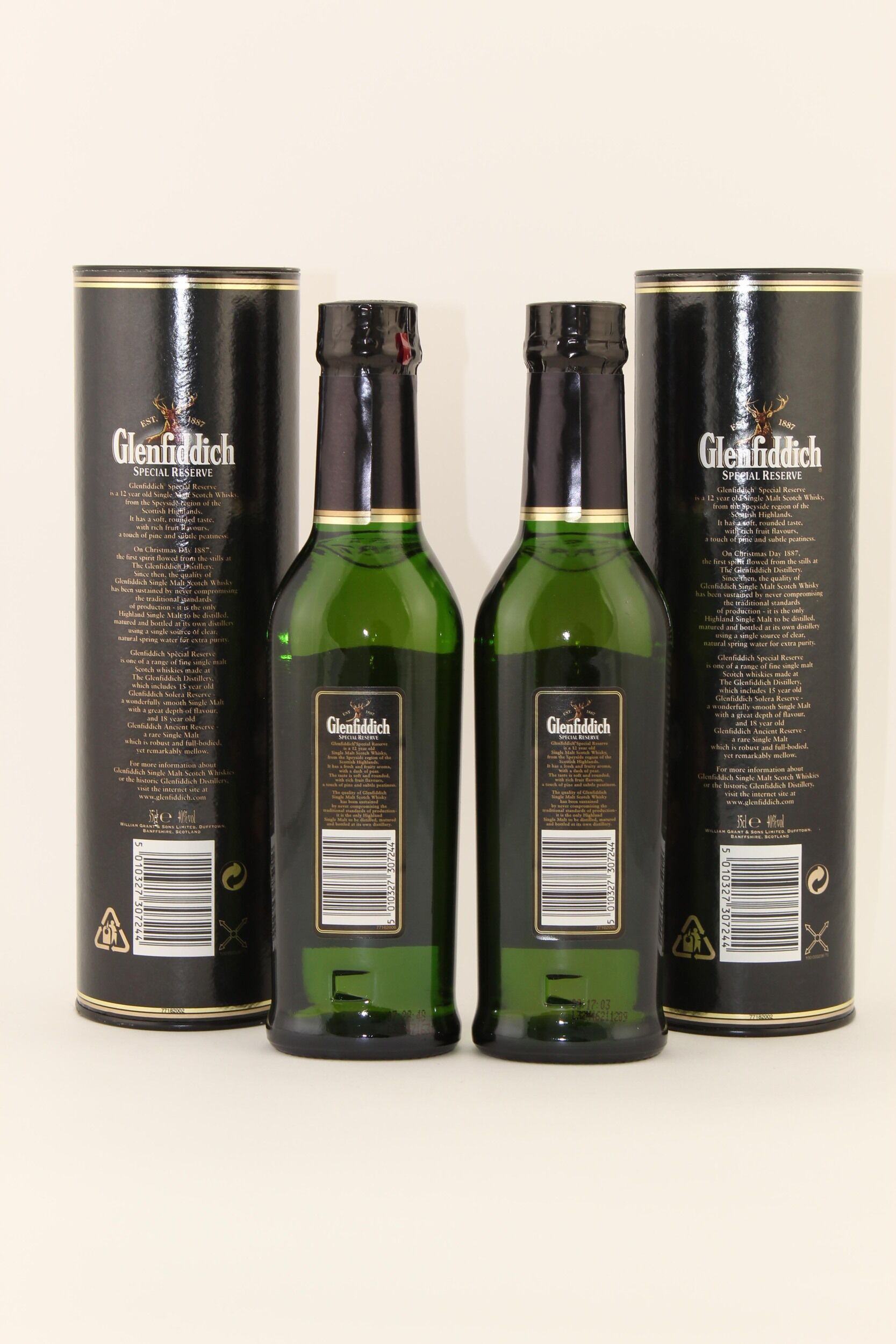 Glenfiddich 12 Years Old Special Reserve 2 x35cl Auction | Click