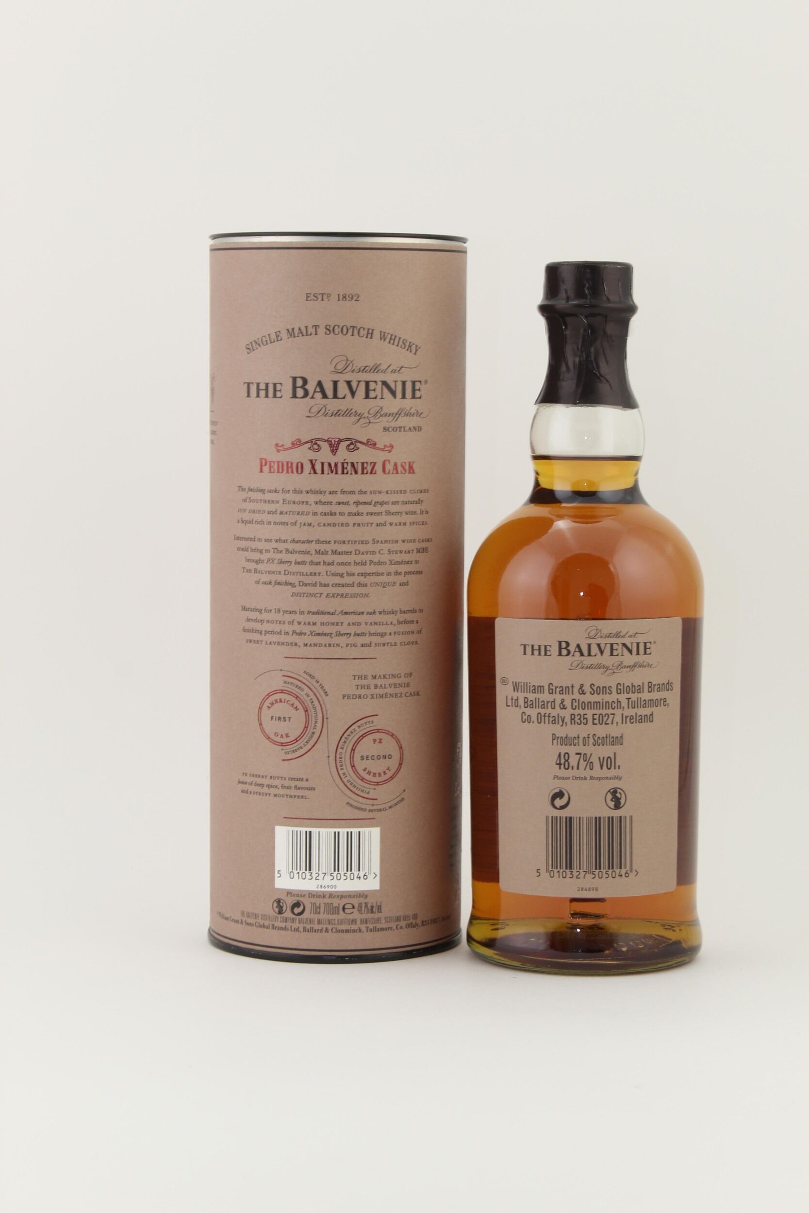 Balvenie 18 Years Old Pedro Ximenez Finish Auction | Click Whisky 