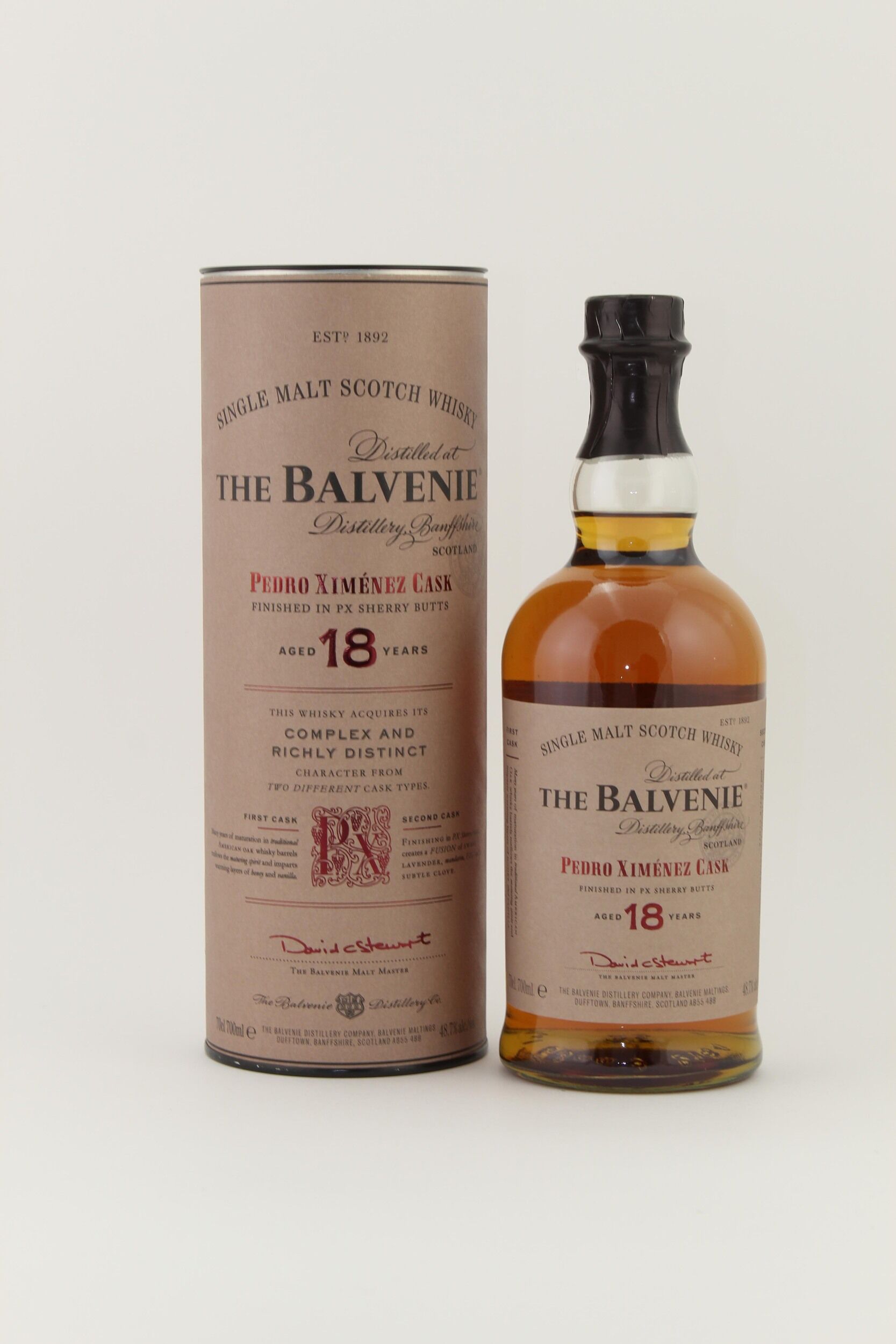 Balvenie 18 Years Old Pedro Ximenez Finish