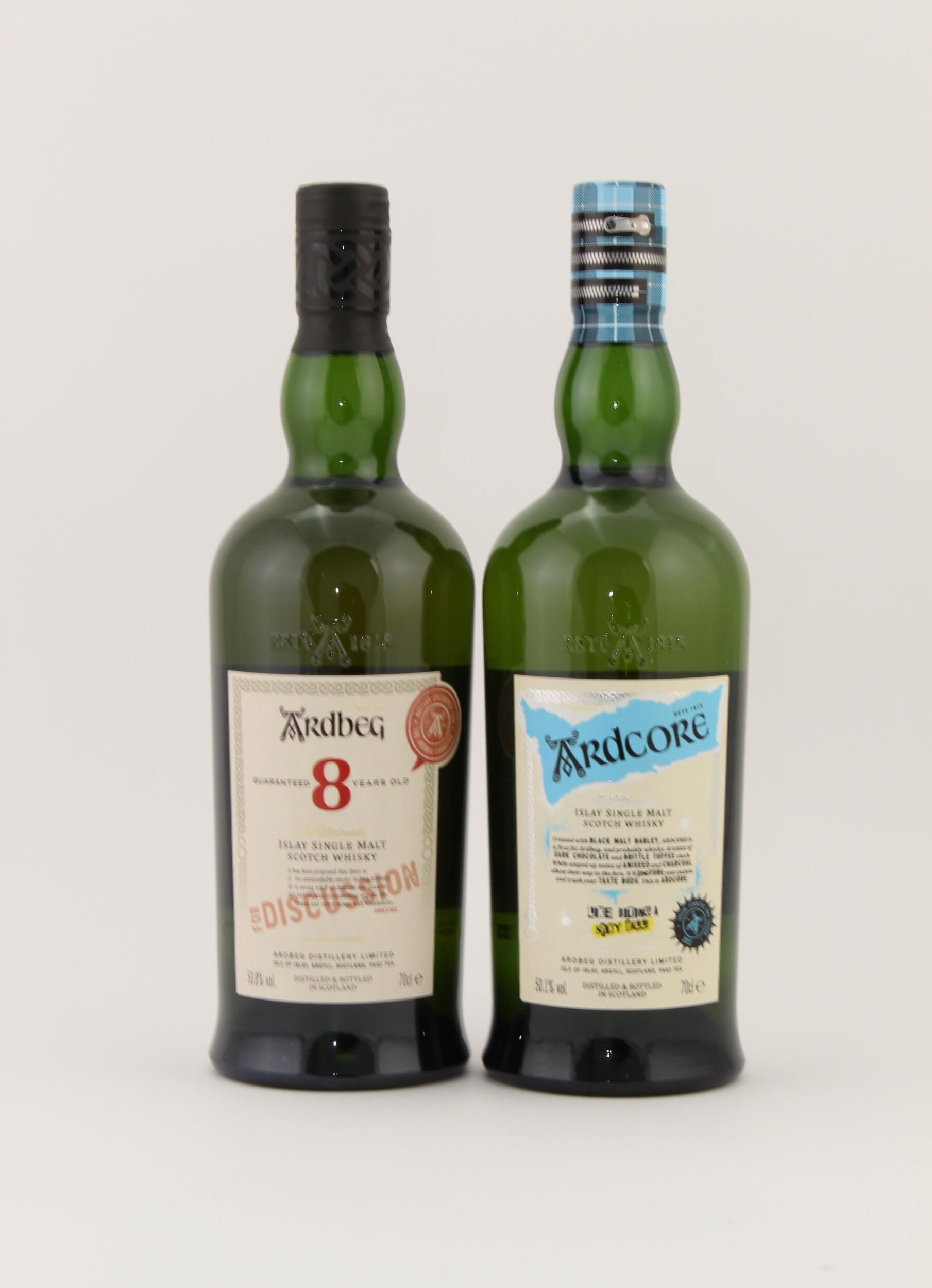 Ardbeg Ardcore & Ardbeg 8 Years Old For Discussion Committee Release - 2 x 70cl