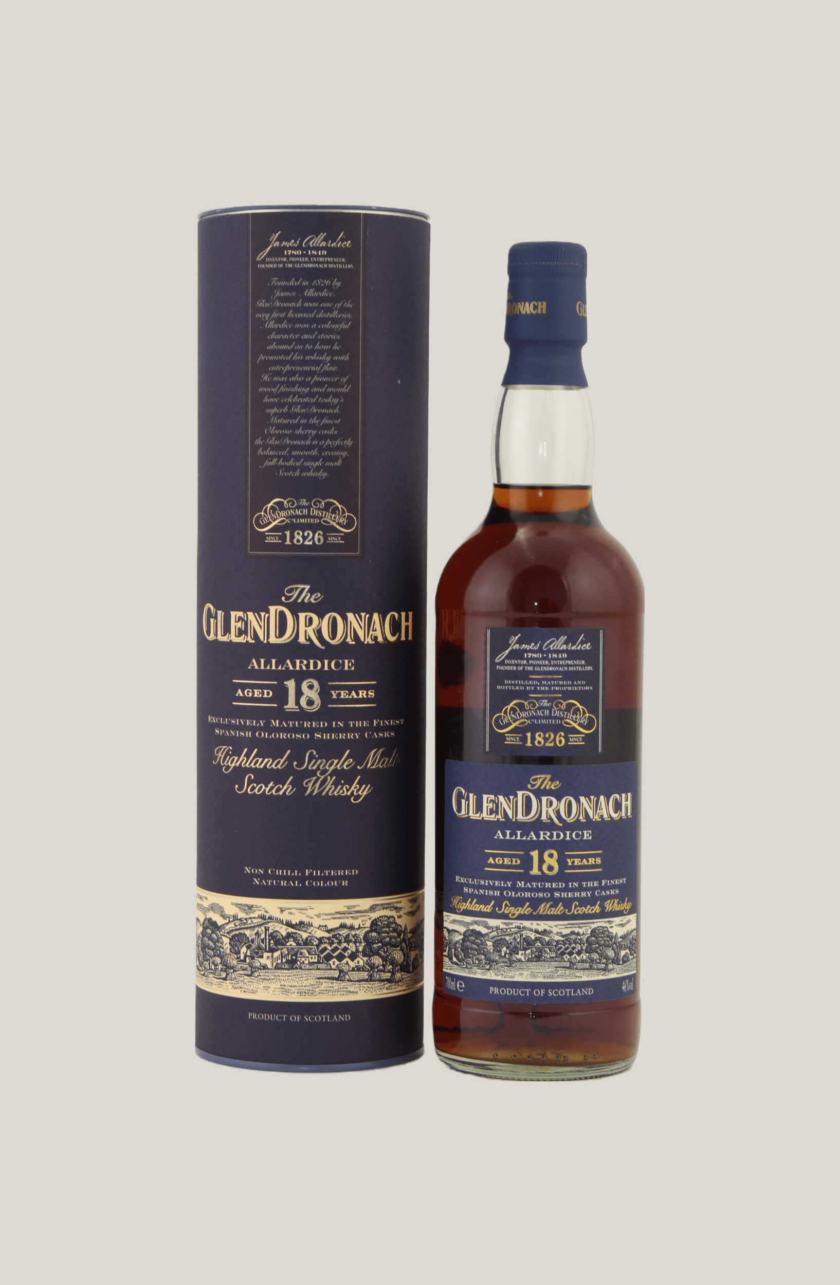Glendronach 18 Years Old Allardice - 2012 release
