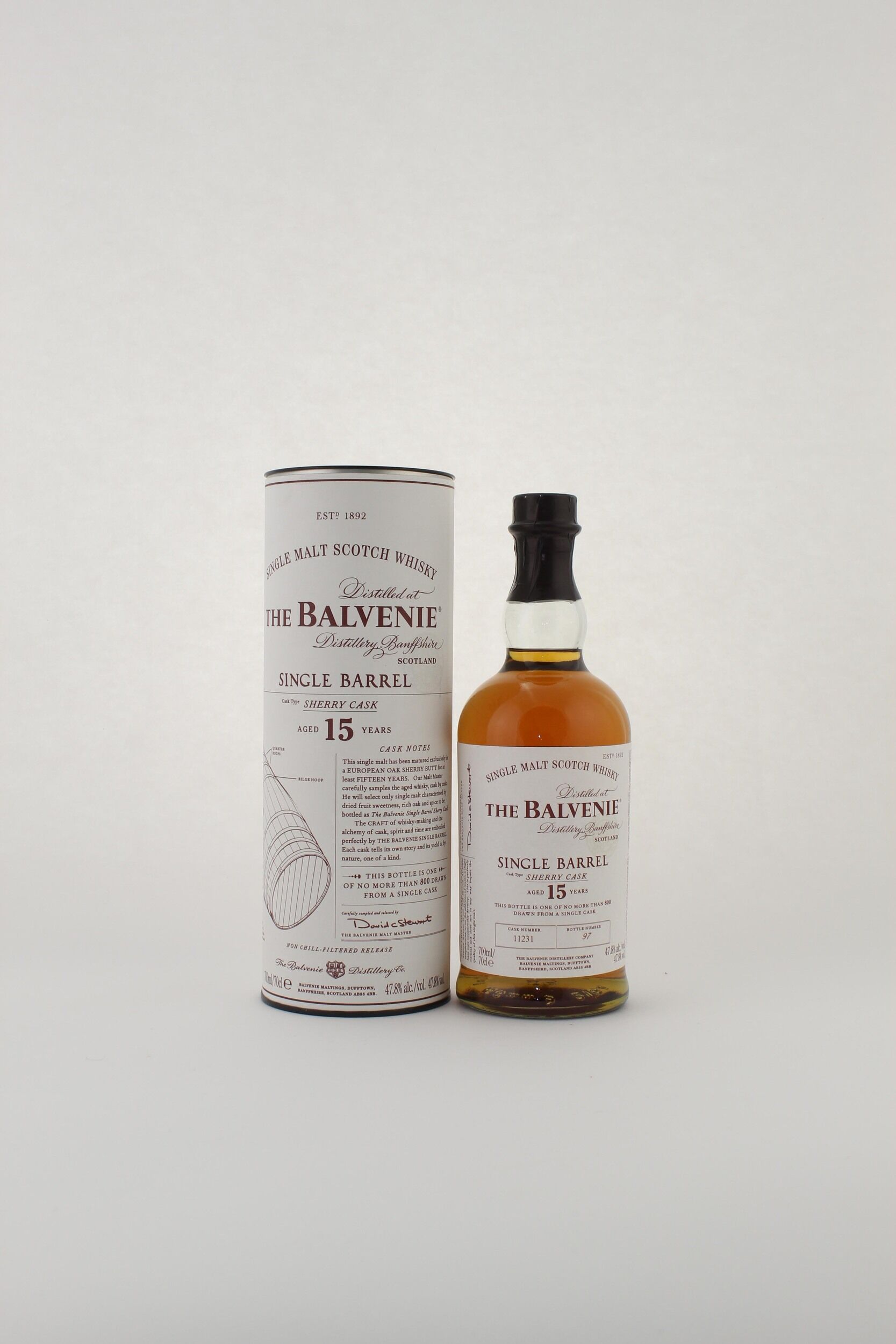 Balvenie 15 Years Old Sherry Cask Single Barrel #11231