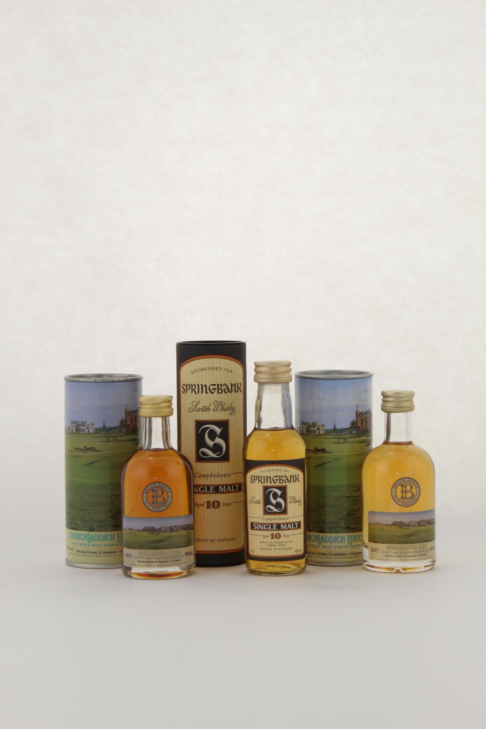 Assorted Single Malt Whisky Miniatures 3 x 5cl