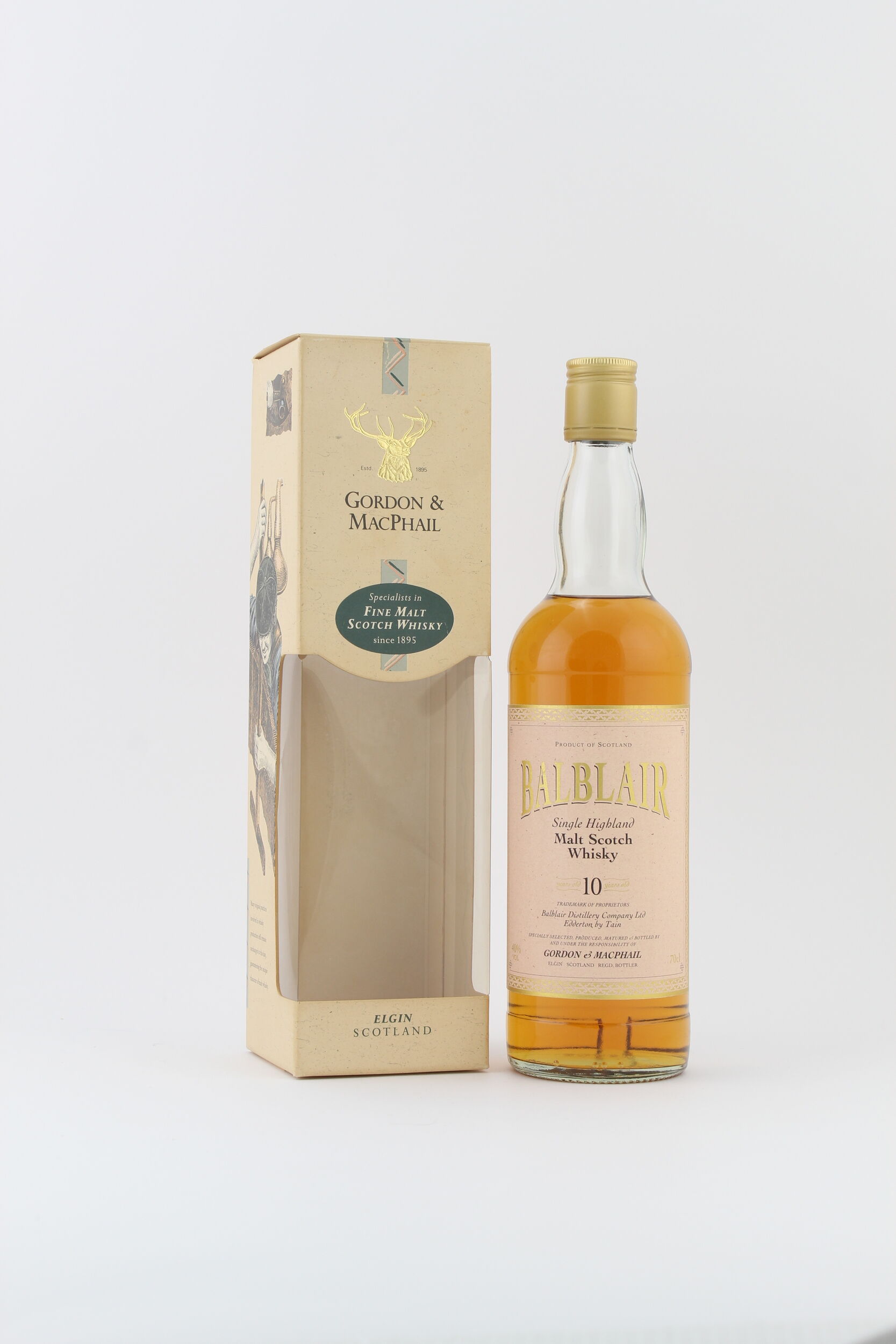Balblair 10 Years Old Gordon & MacPhail 1990's
