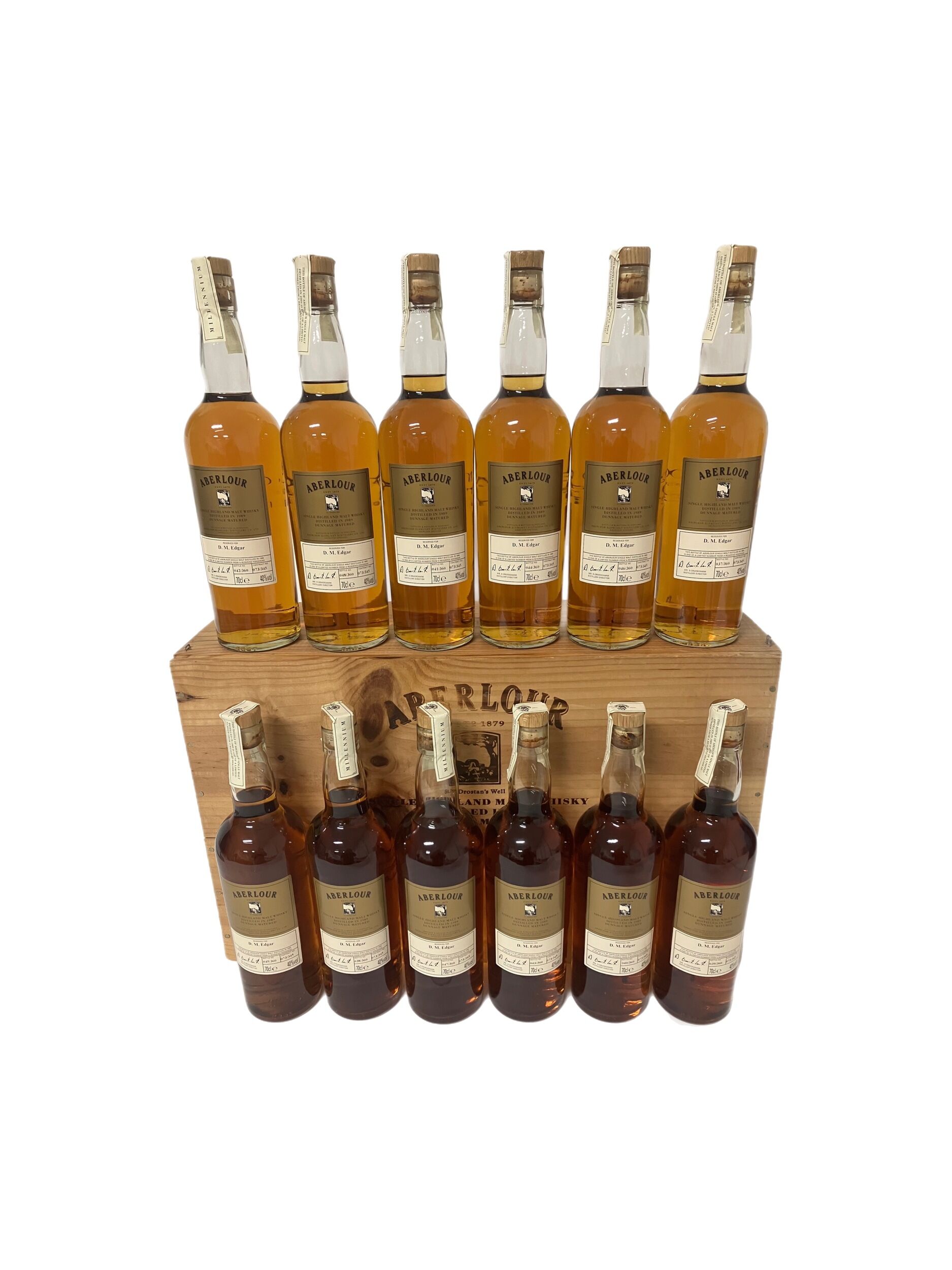 Aberlour 1989 Scottish Millennium Celebrations - Full Case Of 12 **LOCAL COLLECTION ONLY**