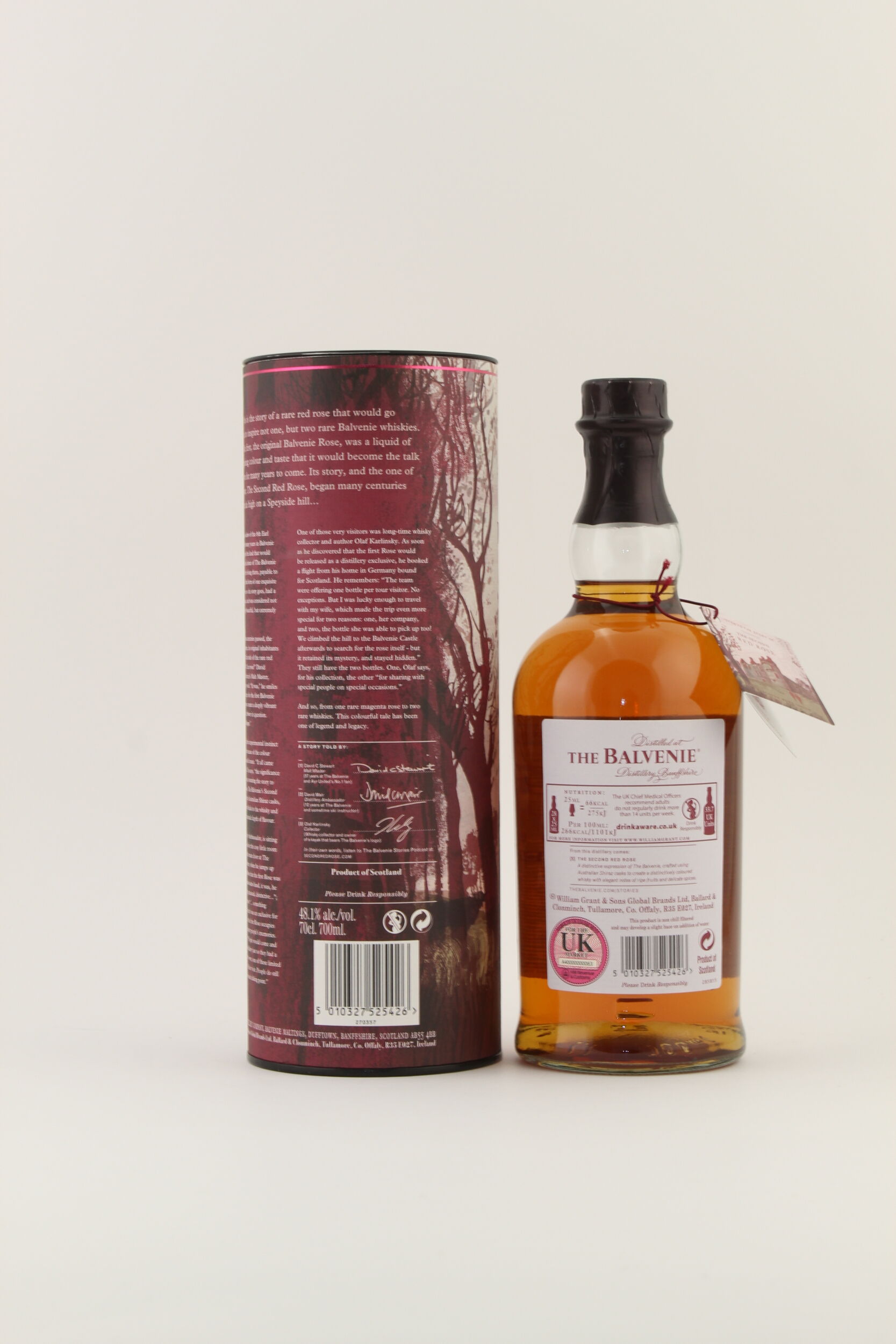 Balvenie 21 Years Old The Red Rose Auction | Click Whisky Auctions