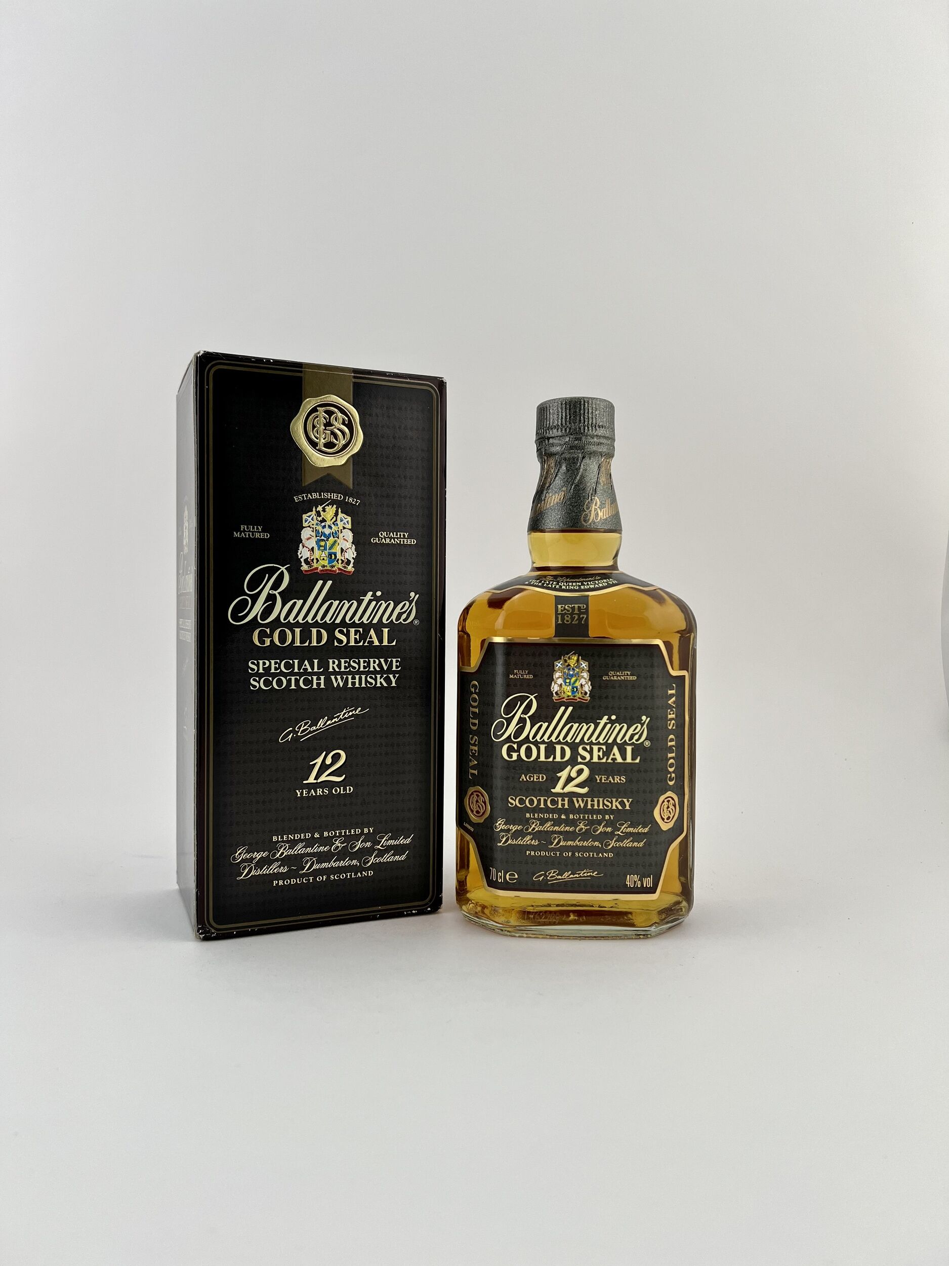 Ballantine’s 12 Years Old Gold Seal