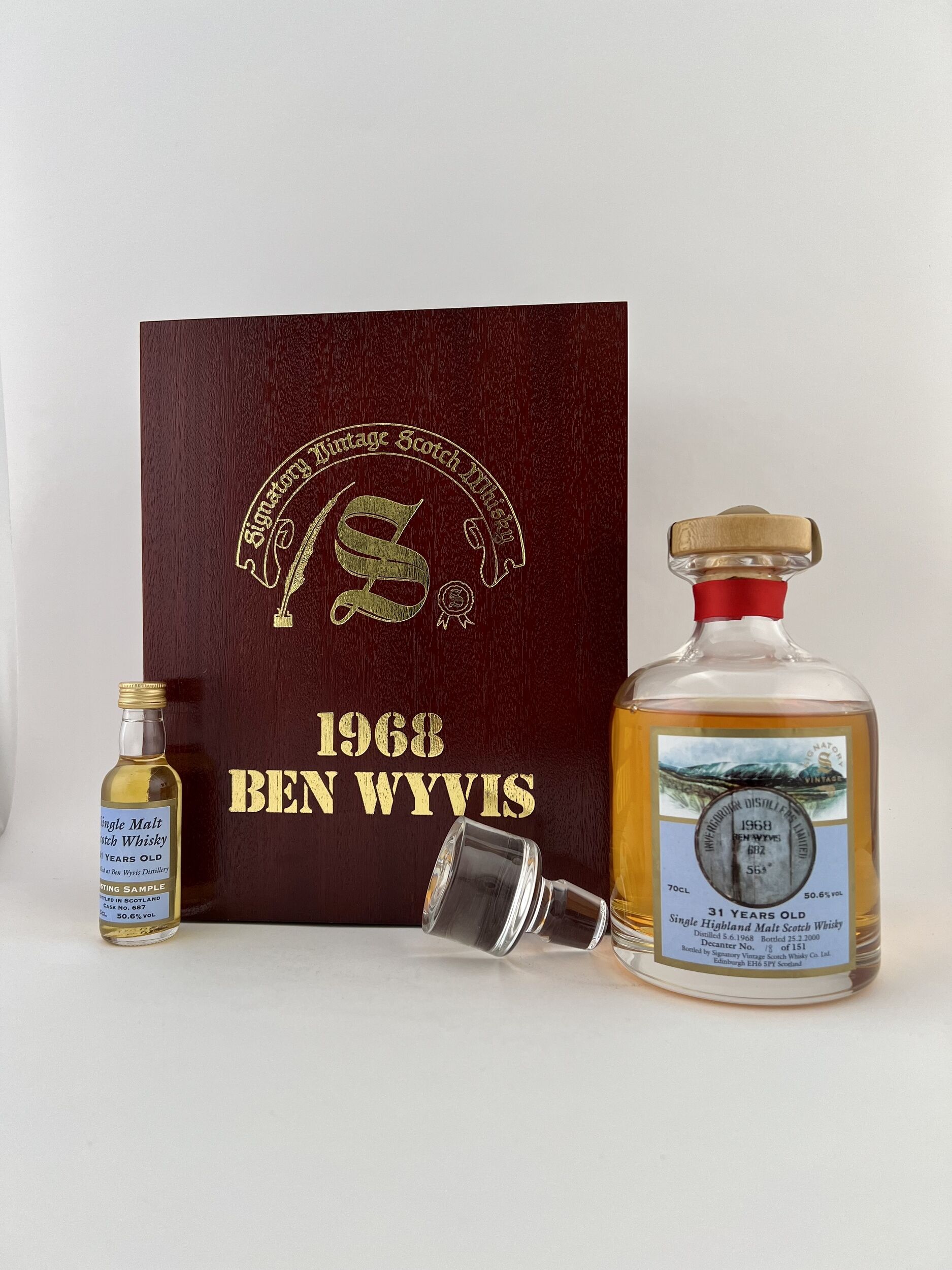 Ben Wyvis 1968 31 Years Old Single Cask Signatory