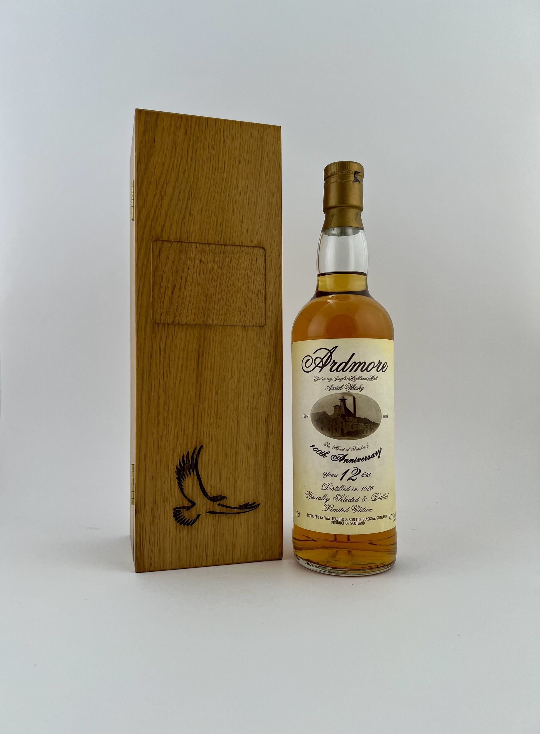 Ardmore 1986 12 Years Old - 100th Anniversary 