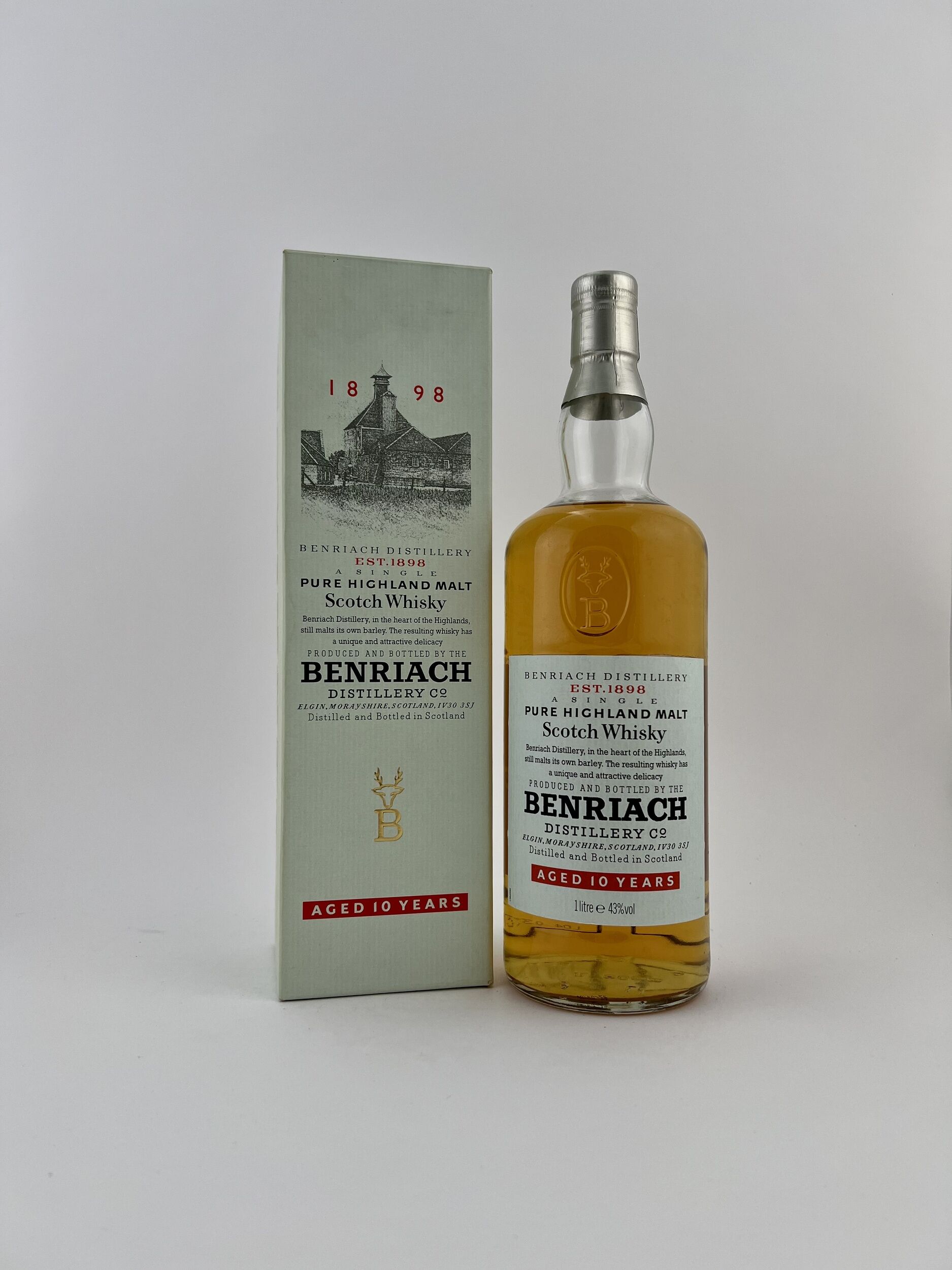 BenRiach 10 Years Old 1 Litre