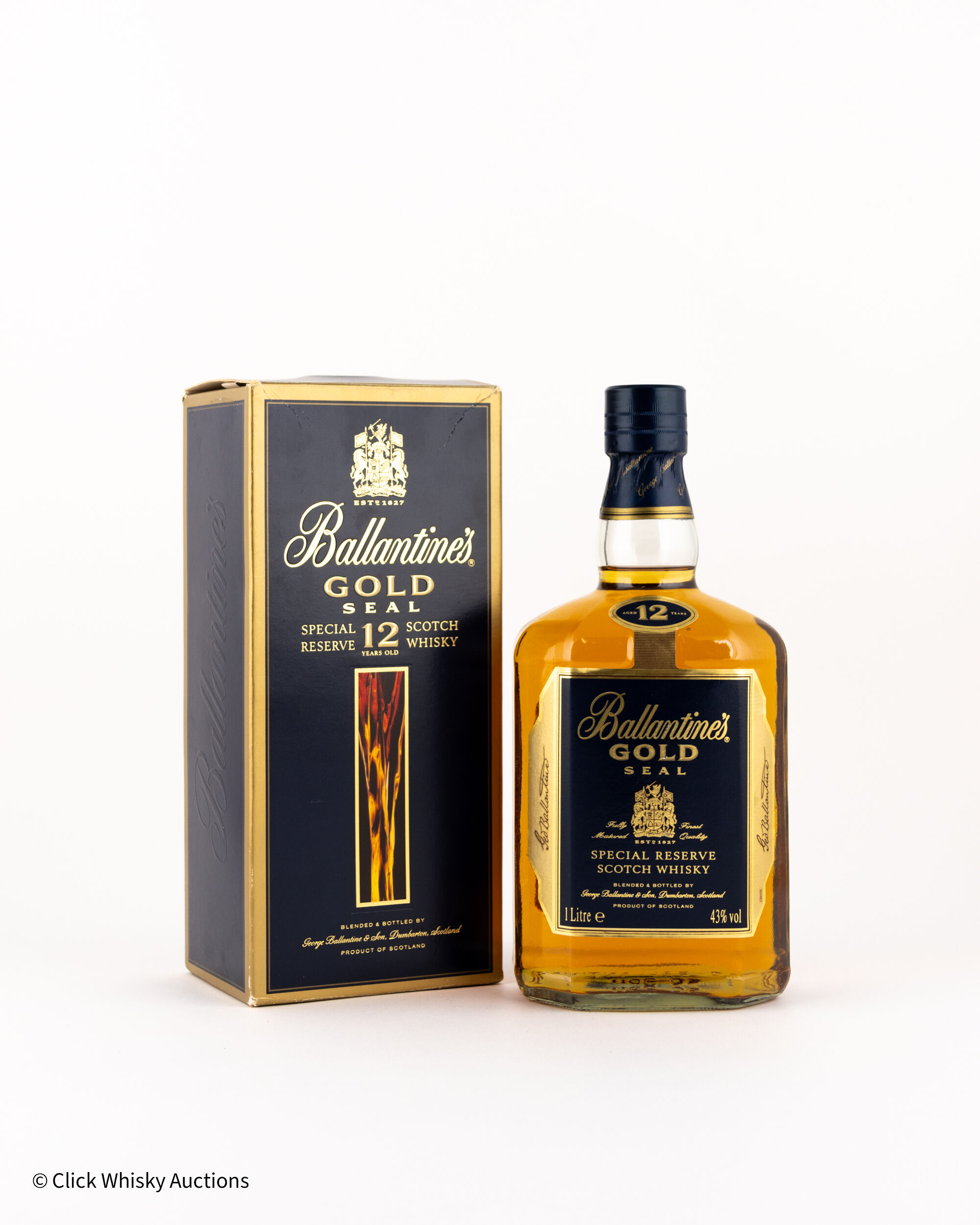 Ballantines 12 Years Old Gold Seal 1Litre