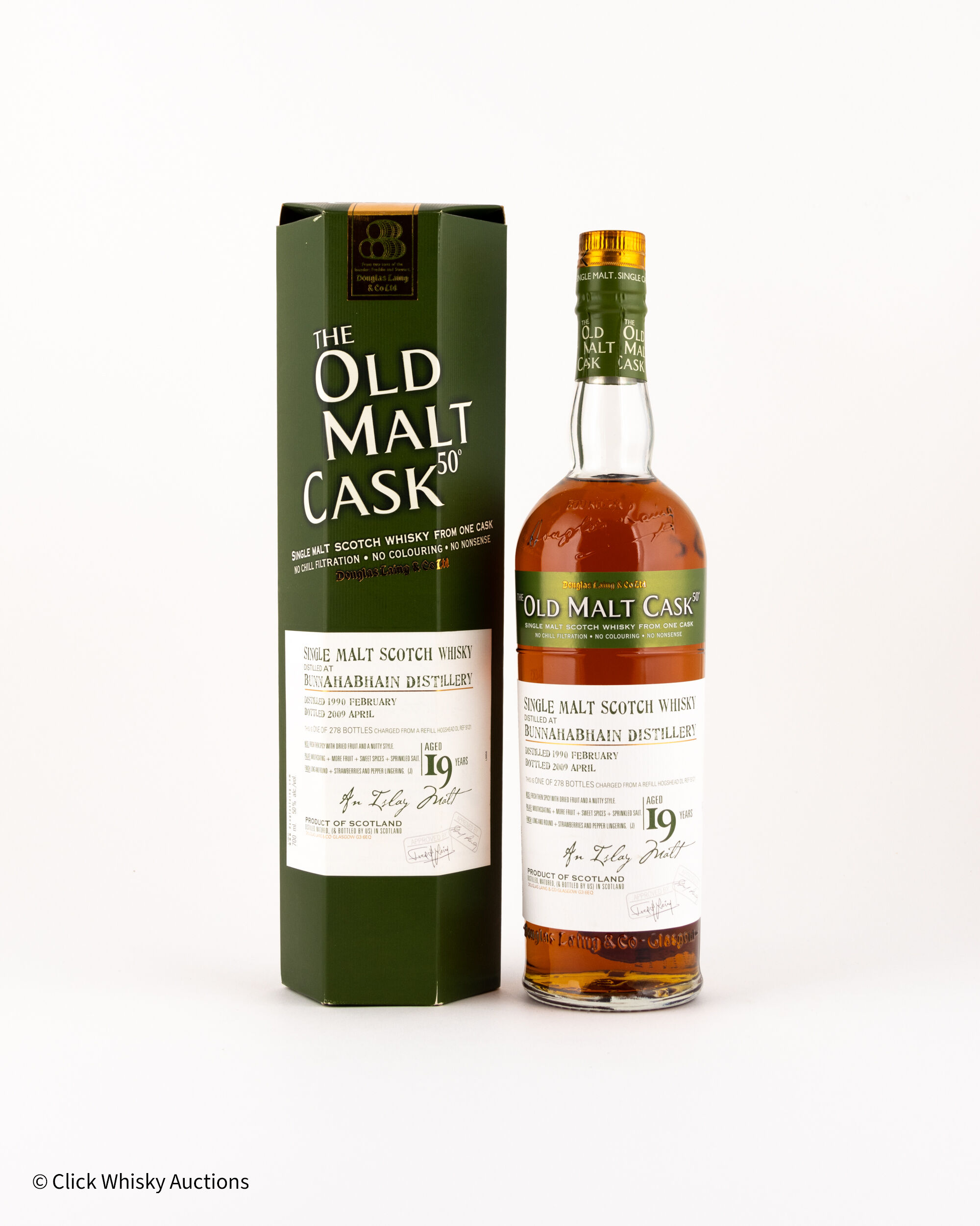 Bunnhabhain 1990 19 Years Old Douglas Laing Old Malt Cask