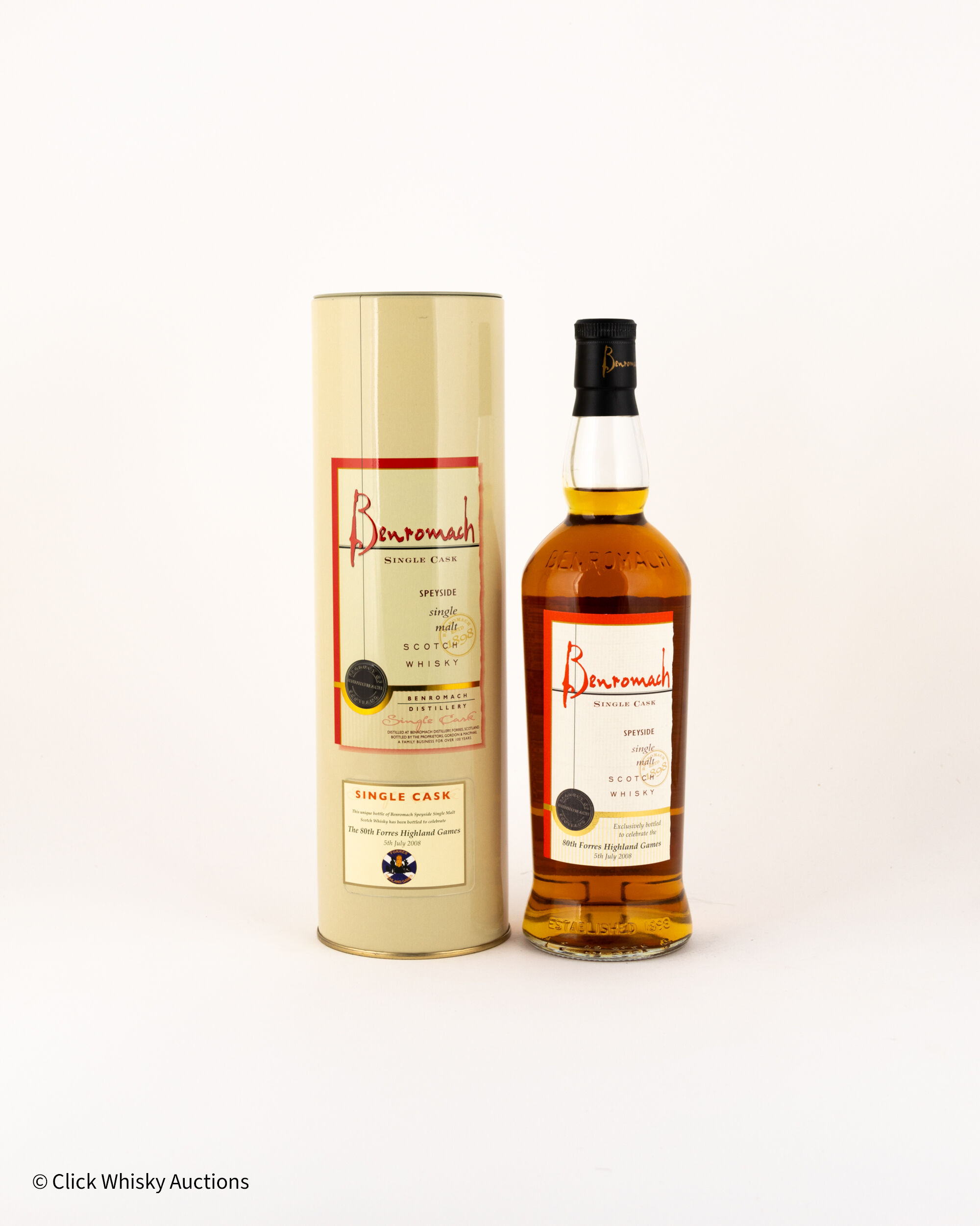 Benromach 2000 Single Sherry Cask #54 The 80th Forres Highland Games