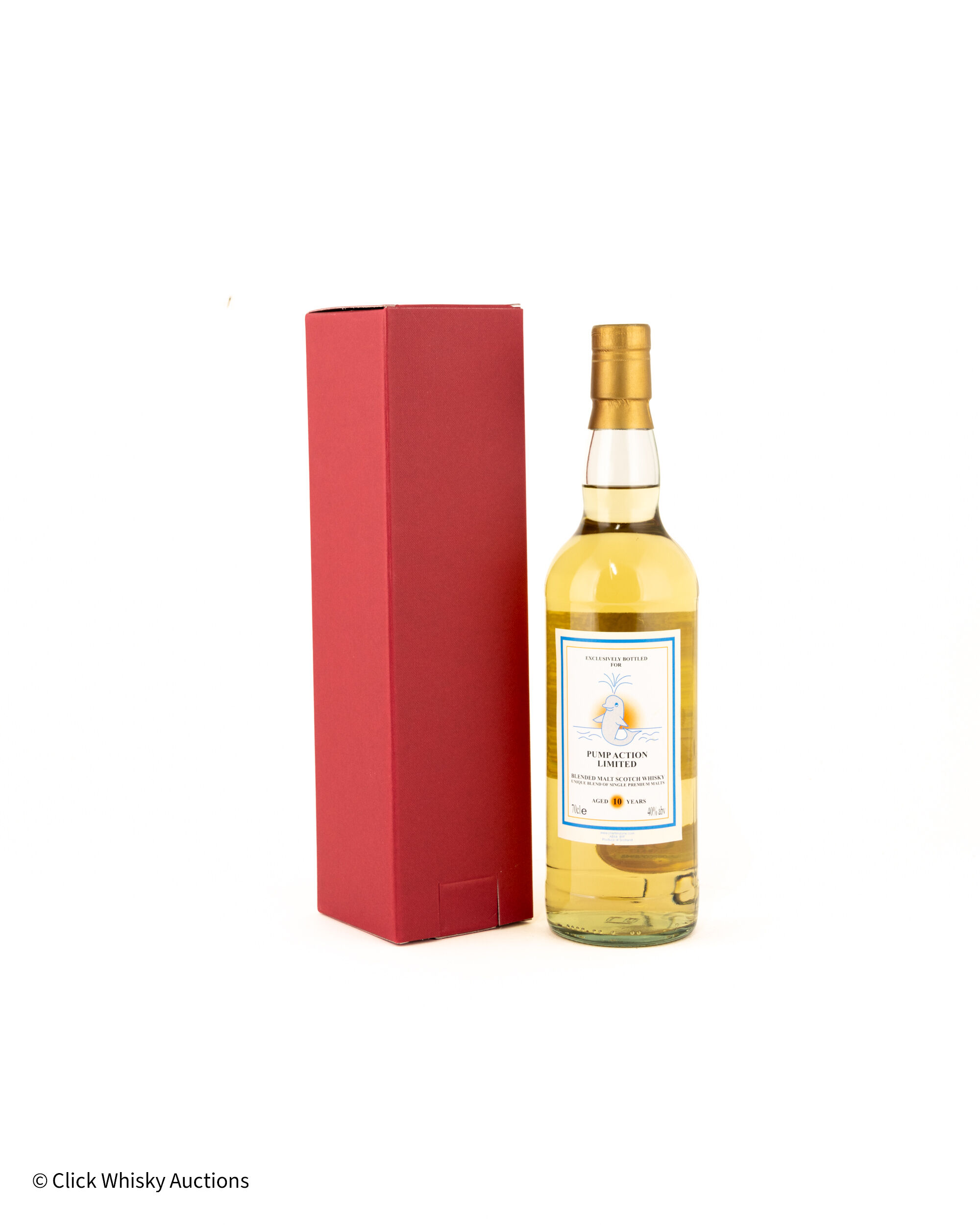 10 Years Old Blended Malt Scotch Bottled For Pump Action Ltd