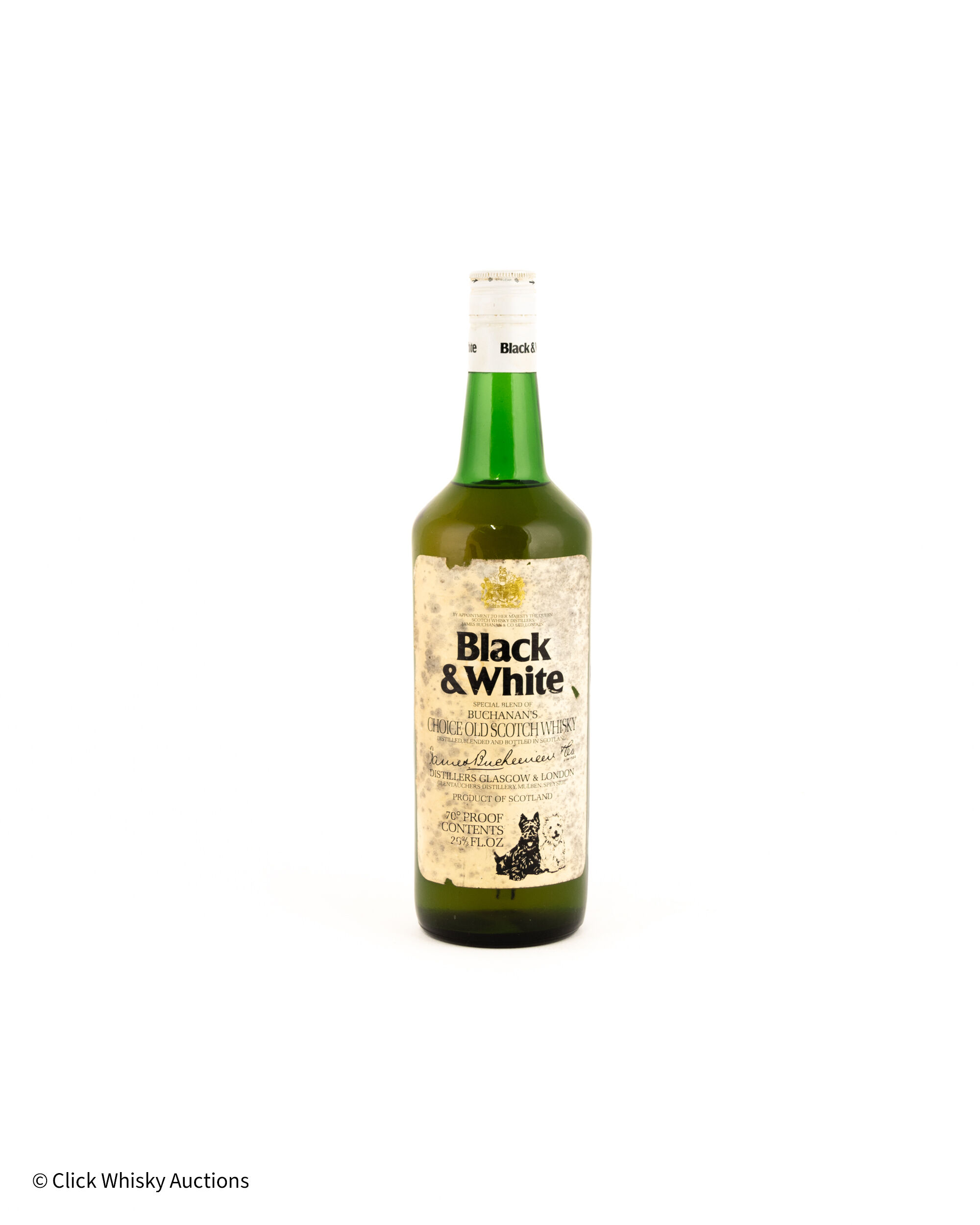 Black & White Scotch Whisky 1970's
