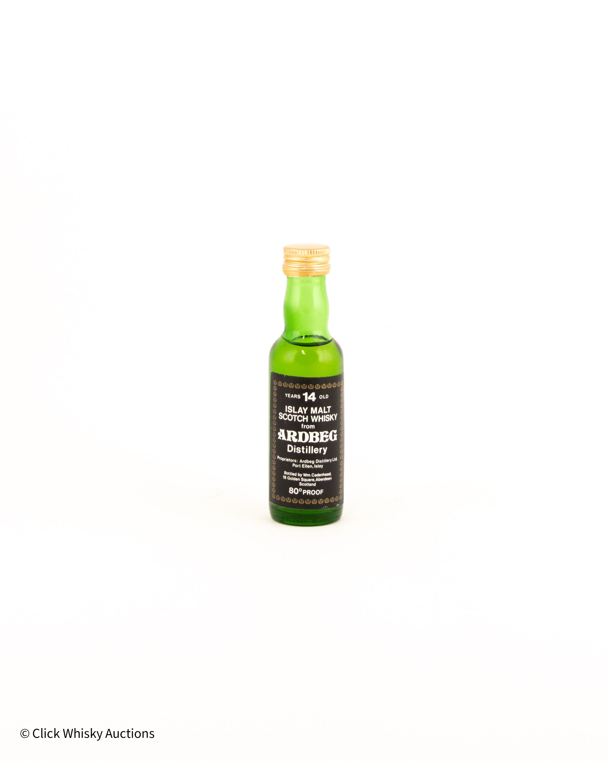 Ardbeg 14 Years Old 5cl Miniature Cadenhead's Ardbeg 14 Years Old 5cl Miniature Cadenhead's