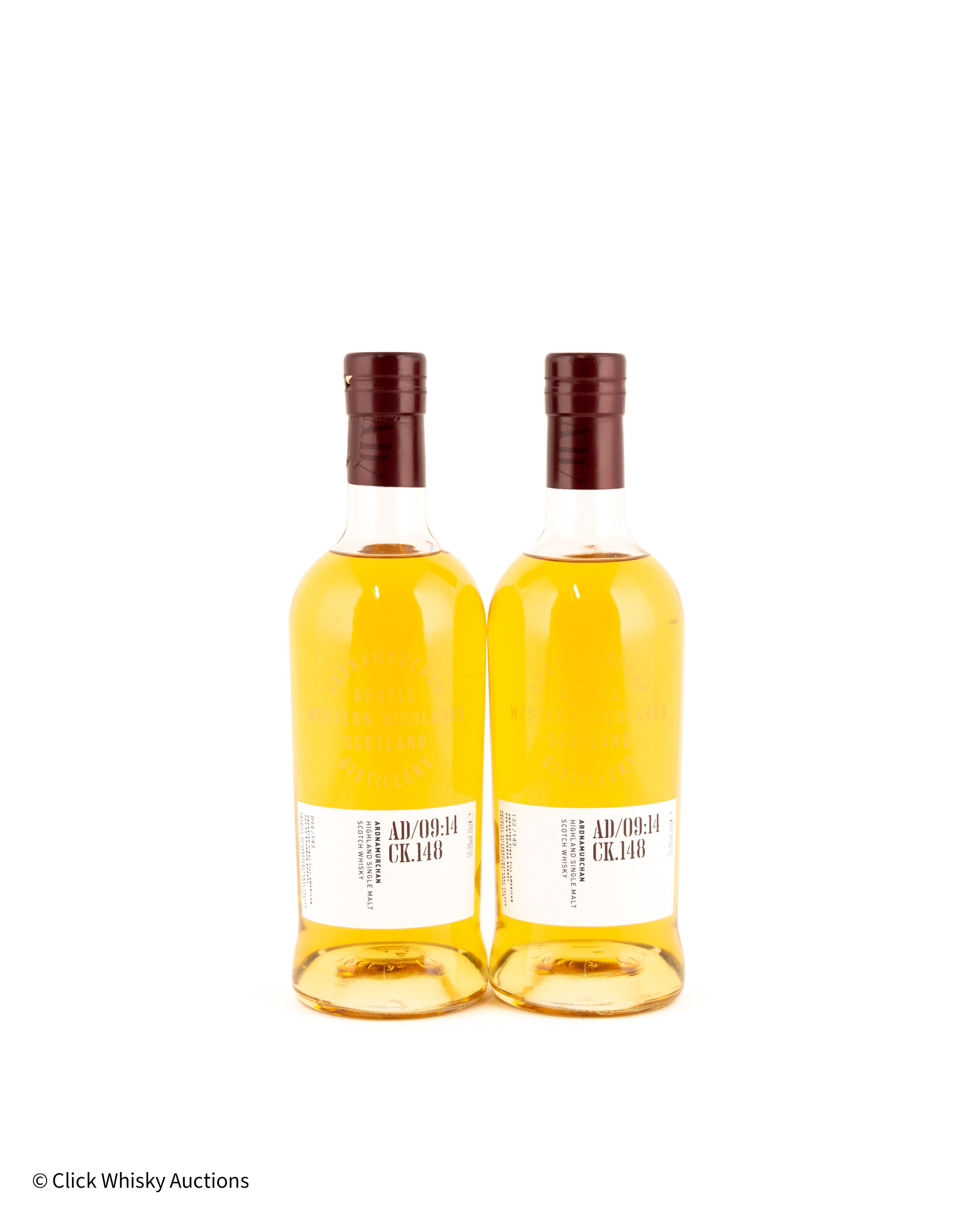 Ardnamurchan AD/09:14 CK.148 Private Cask 70cl x 2