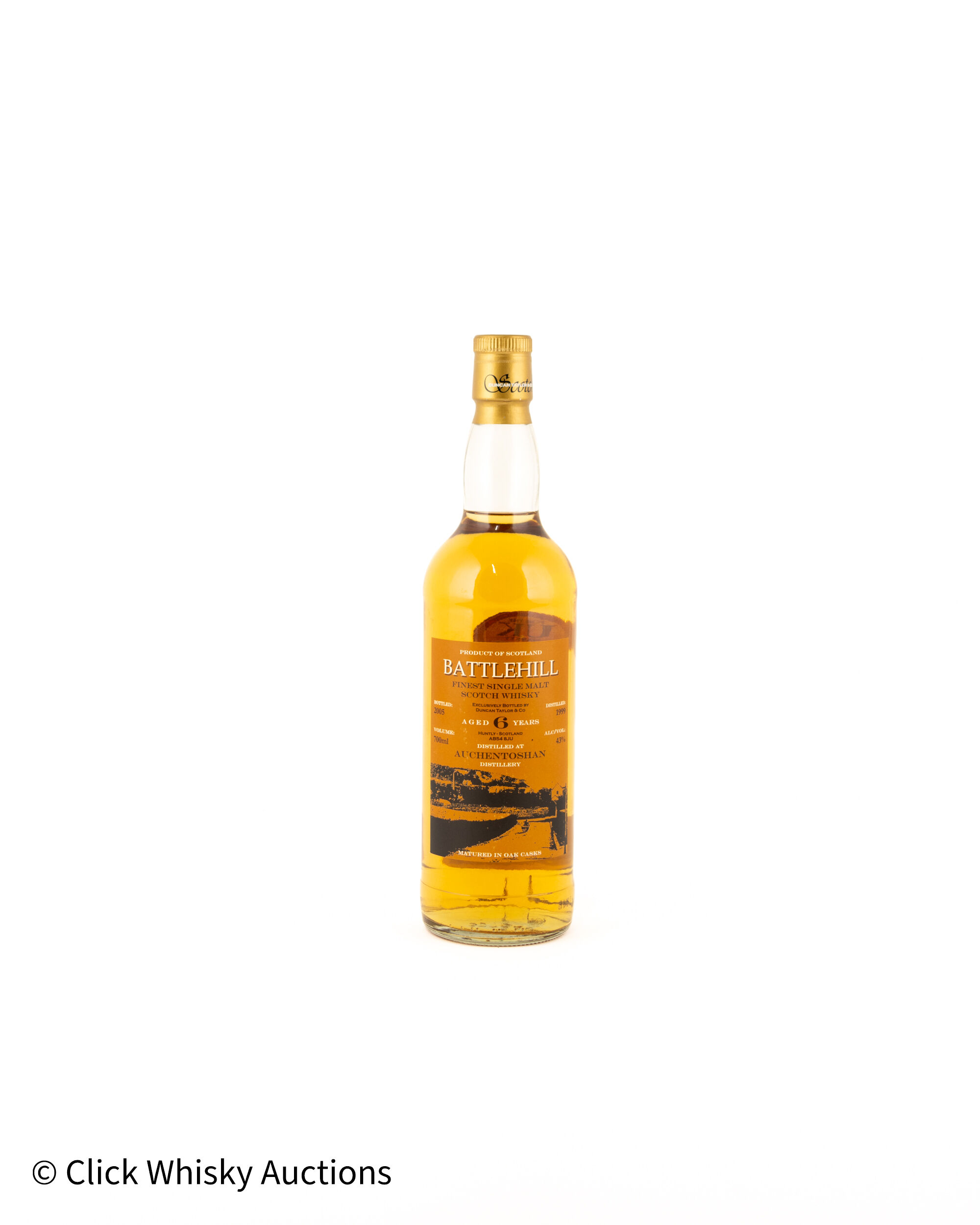 Auchentoshan 1999 6 Years Old Battlehill