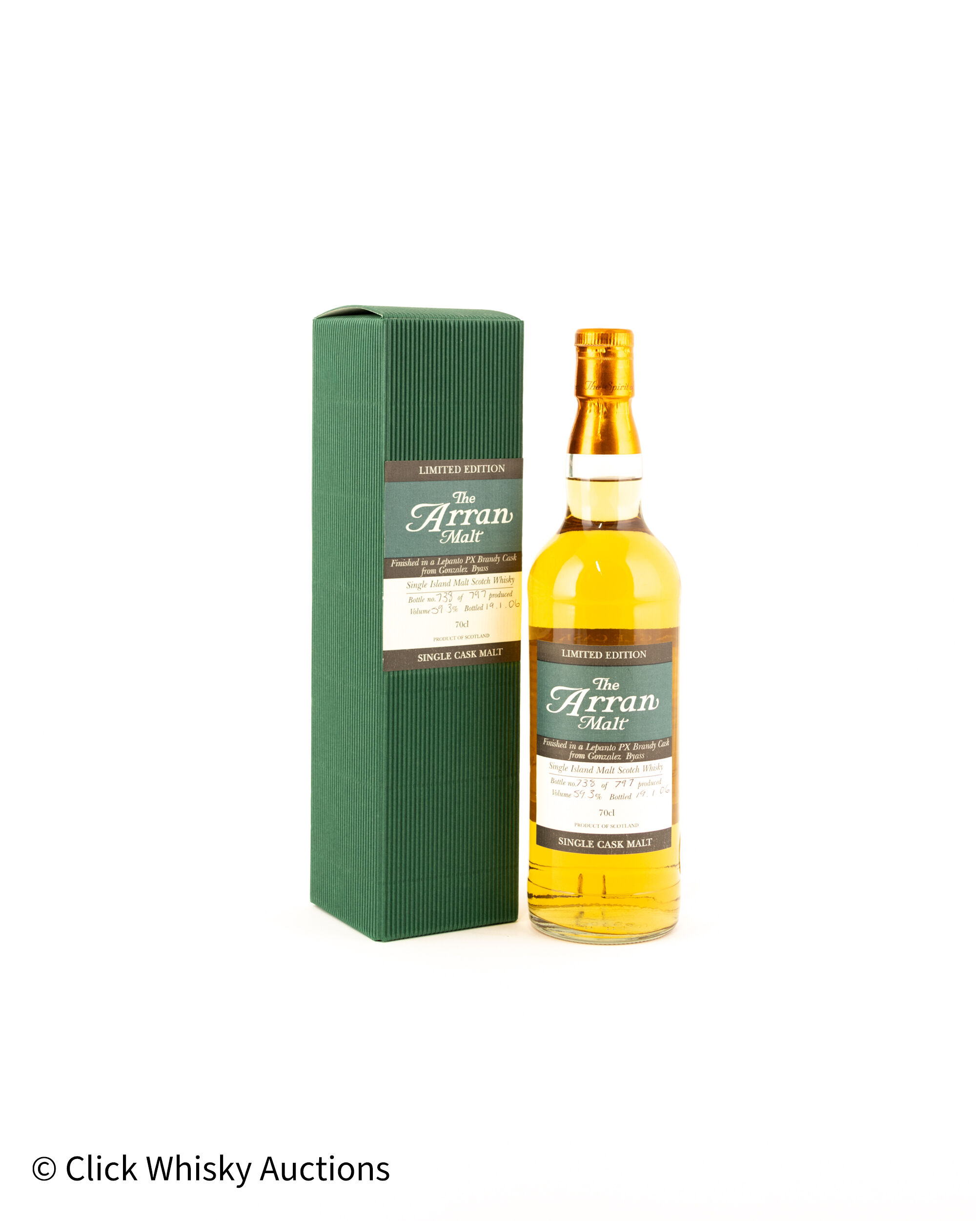 Arran Single PX Brandy Cask Finish