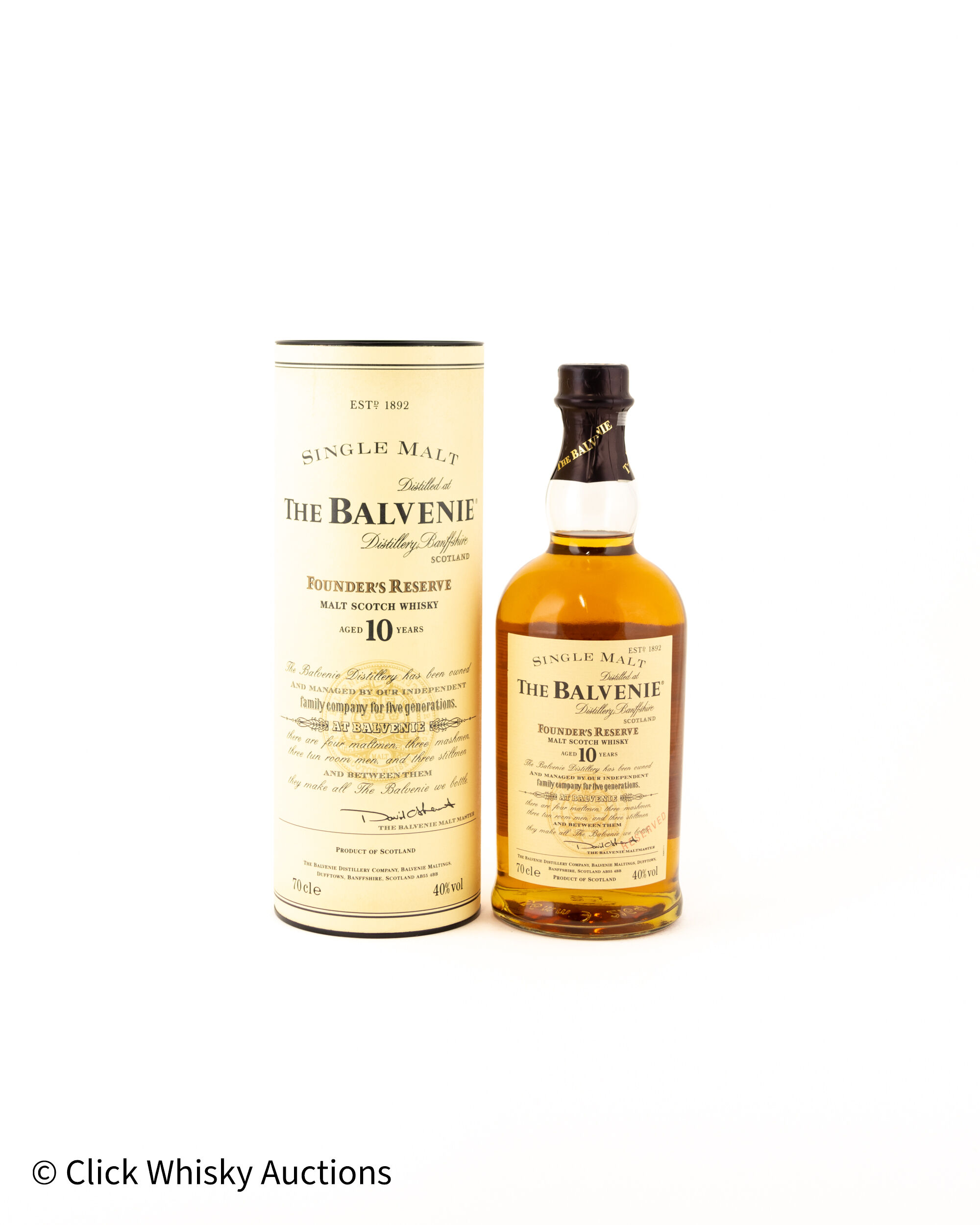 Balvenie 10 Years Old Founder's Reserve