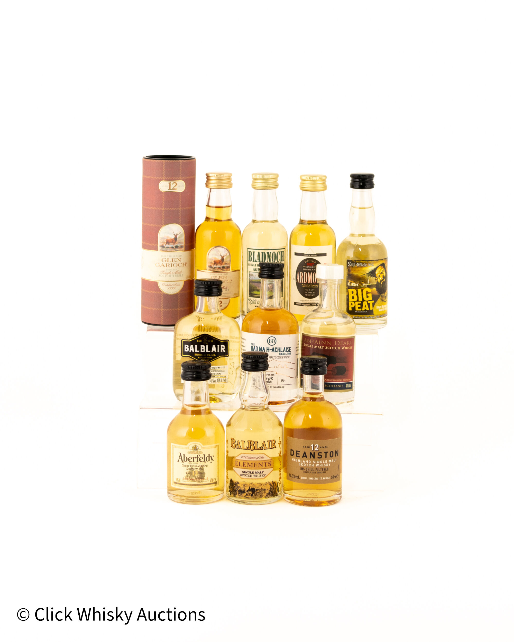 Assorted Malt 5cl Miniatures x 10