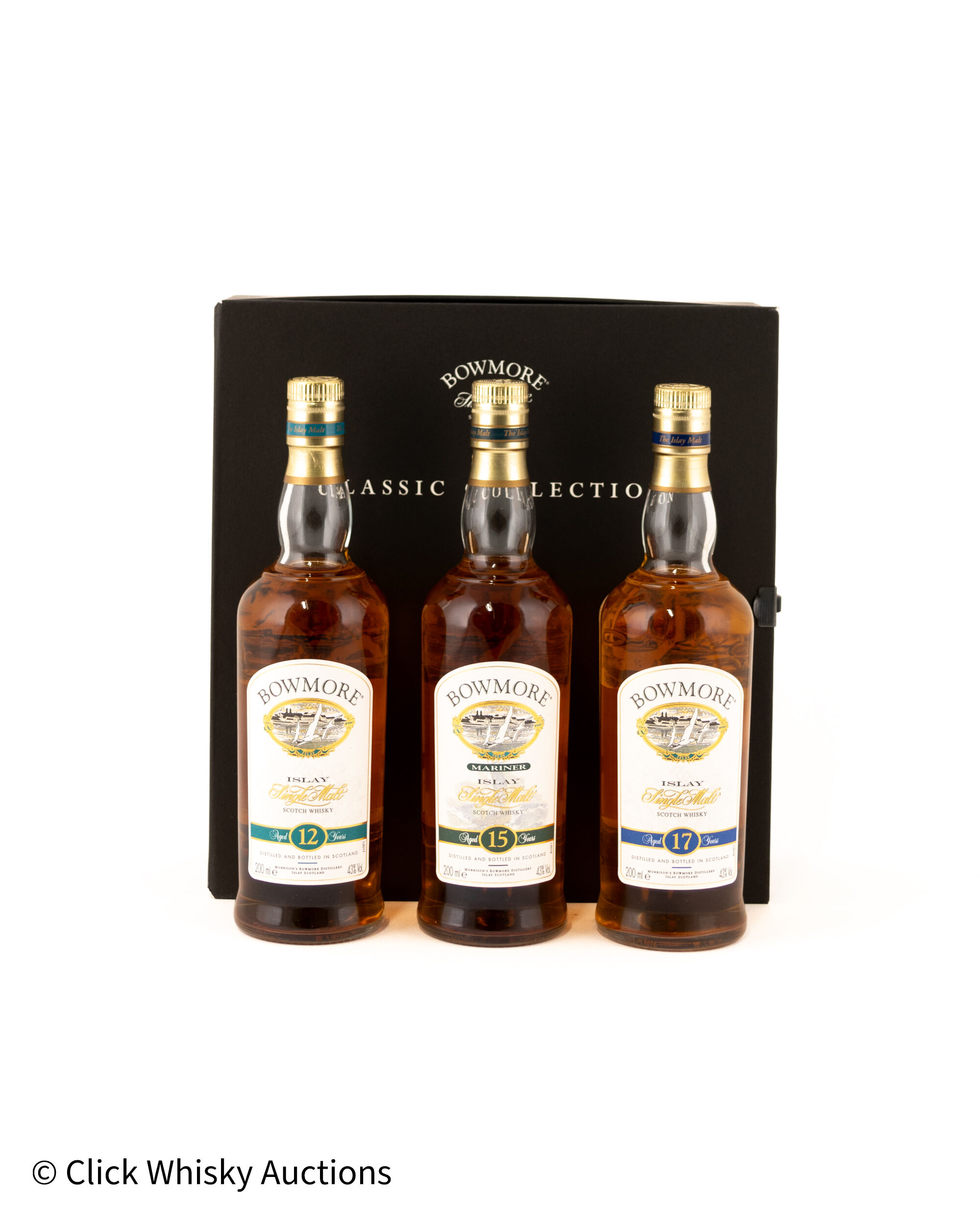 Bowmore Classic Collection Pack 20cl x 3