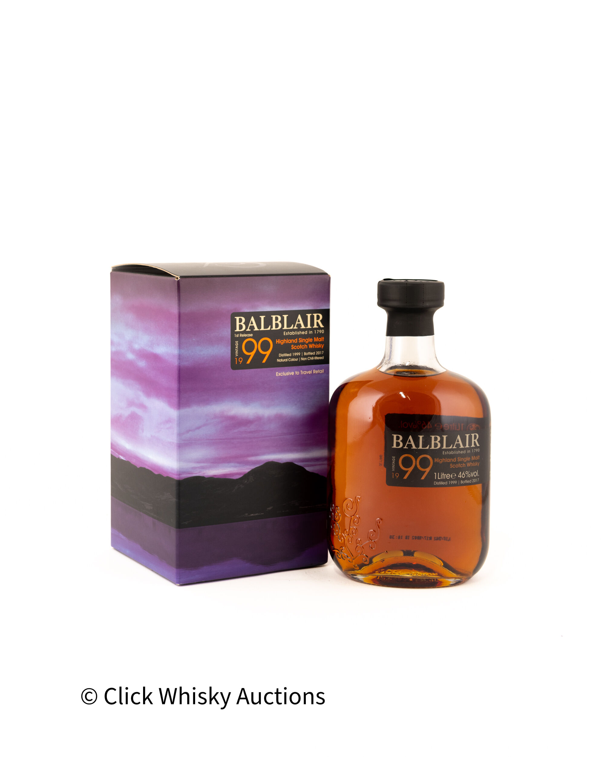 Balblair 1999 Bottled 2017 1st Release 1 Litre