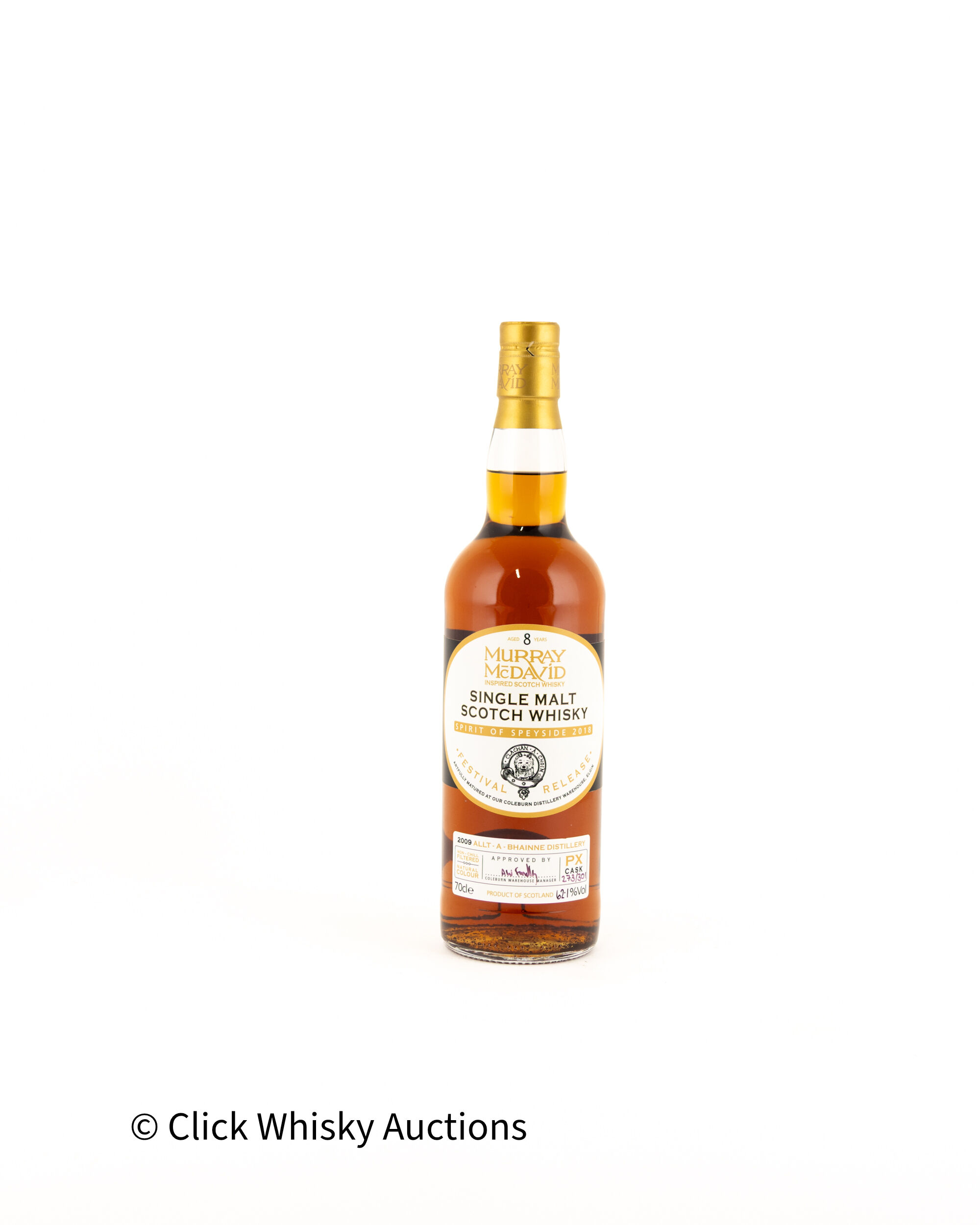 Allt-A-Bhainne 2009 8 Years Old Murray McDavid Spirit of Speyside 2018