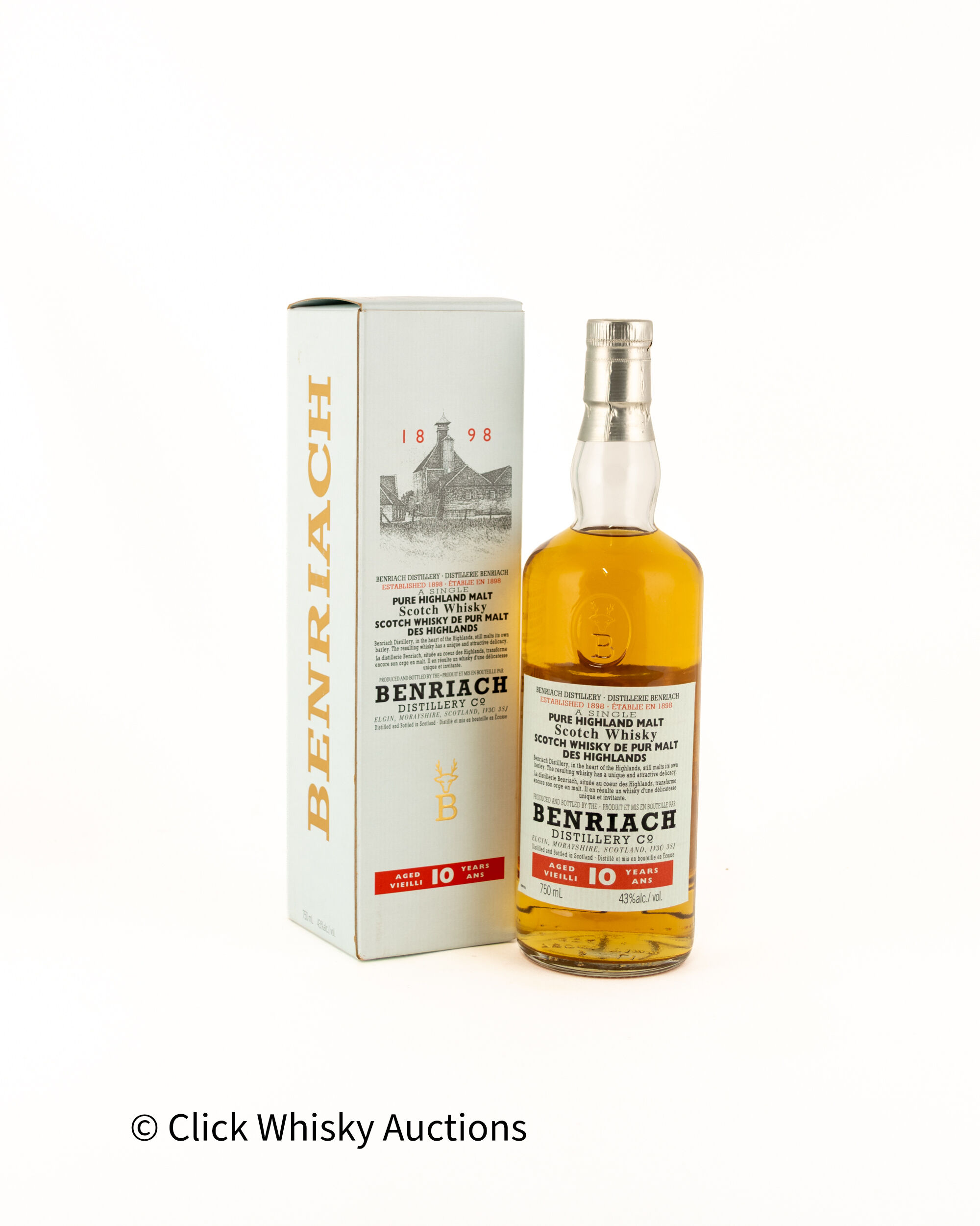 Benriach 10 Years Old 75cl French Import