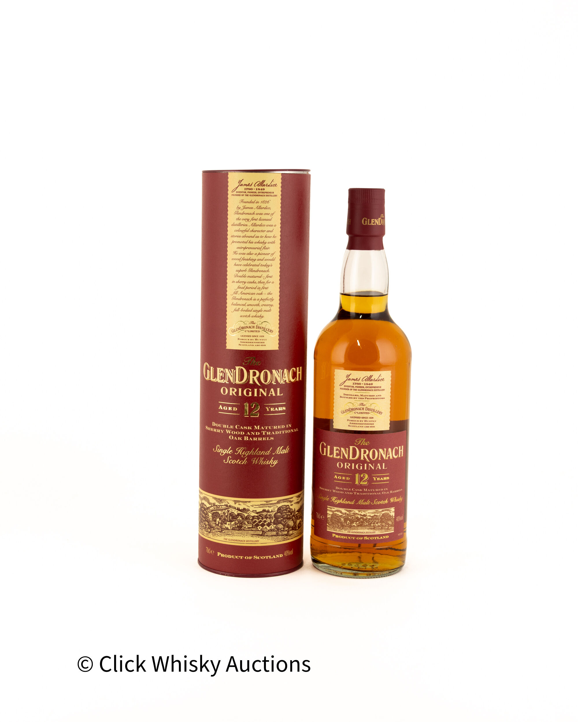 Glendronach 12 Years Old Original