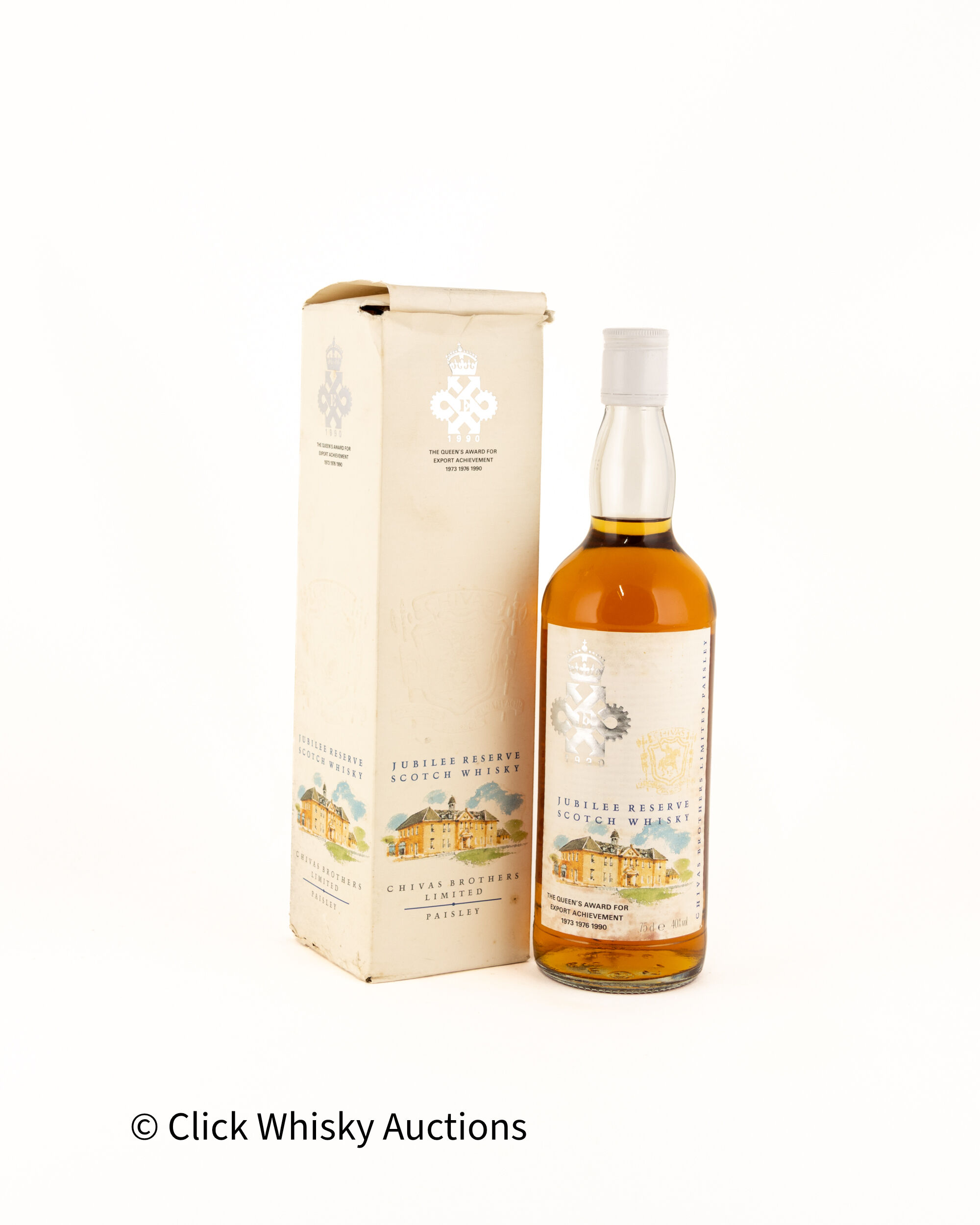 Chivas Jubilee Reserve Queen's Award for Export 1990 75cl