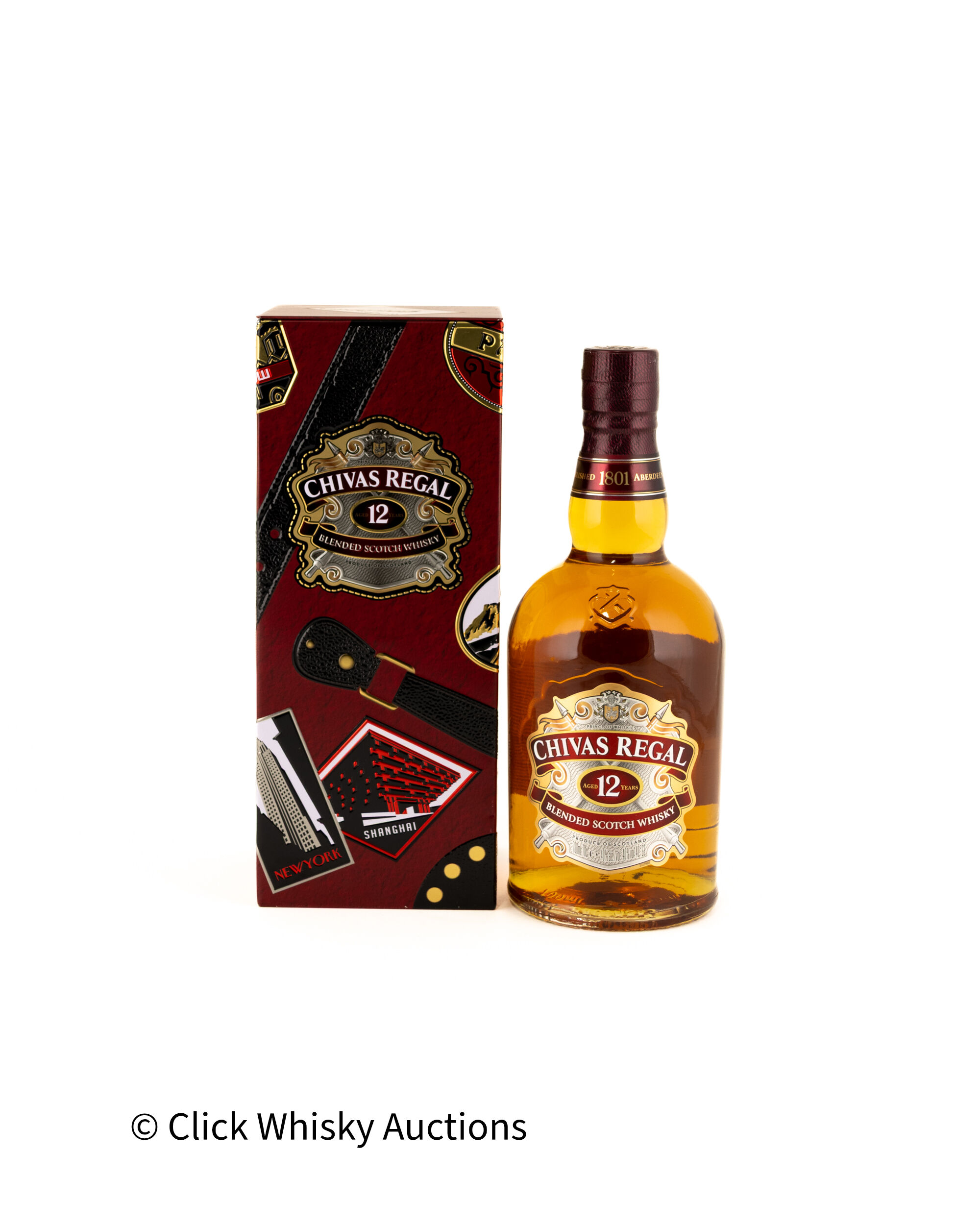Chivas 12 Years Old Globe-Trotter Edition