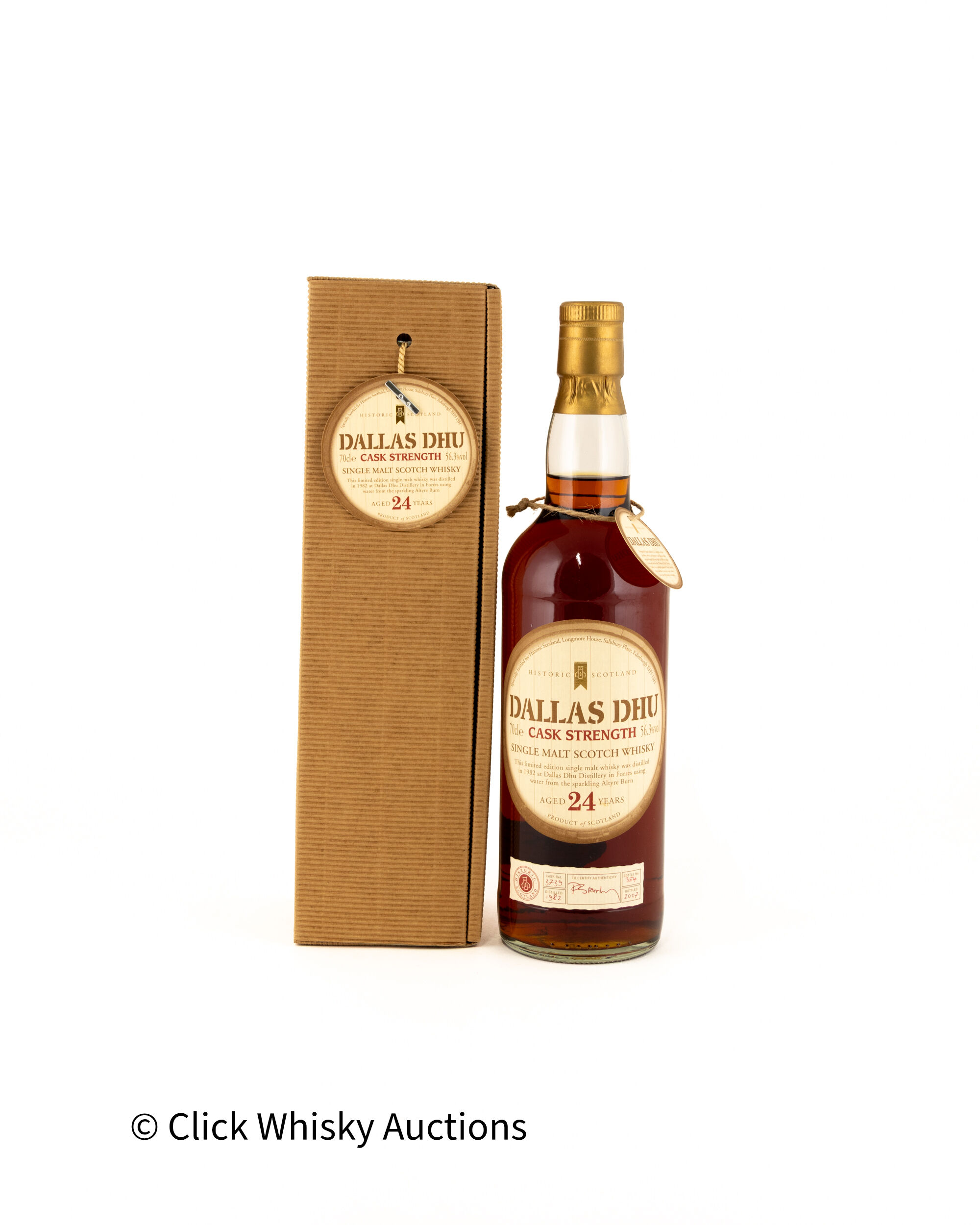 Dallas Dhu 1982 24 Years Old Cask Strength - Historic Scotland